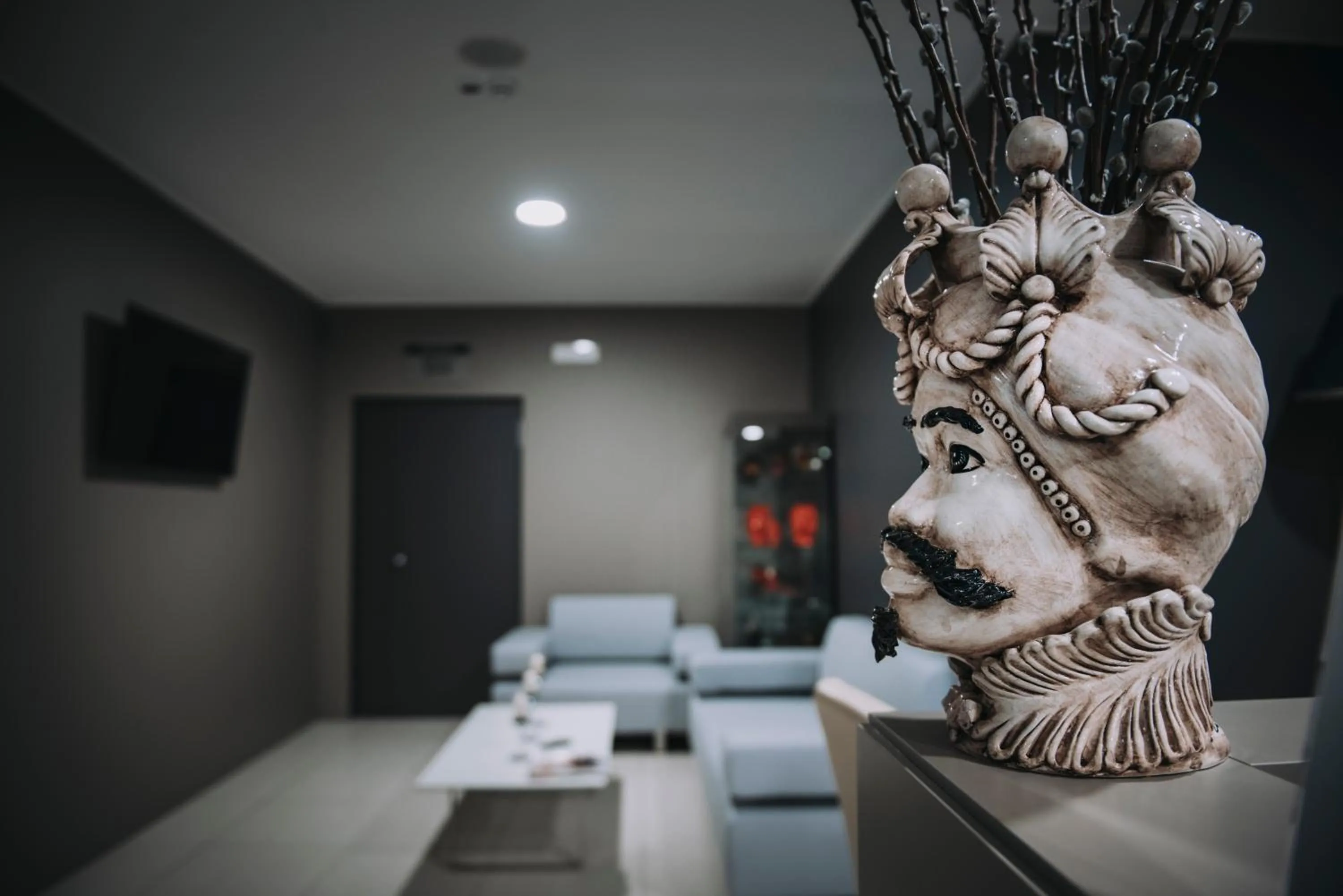 Lobby or reception in Hotel Casale dei Greci