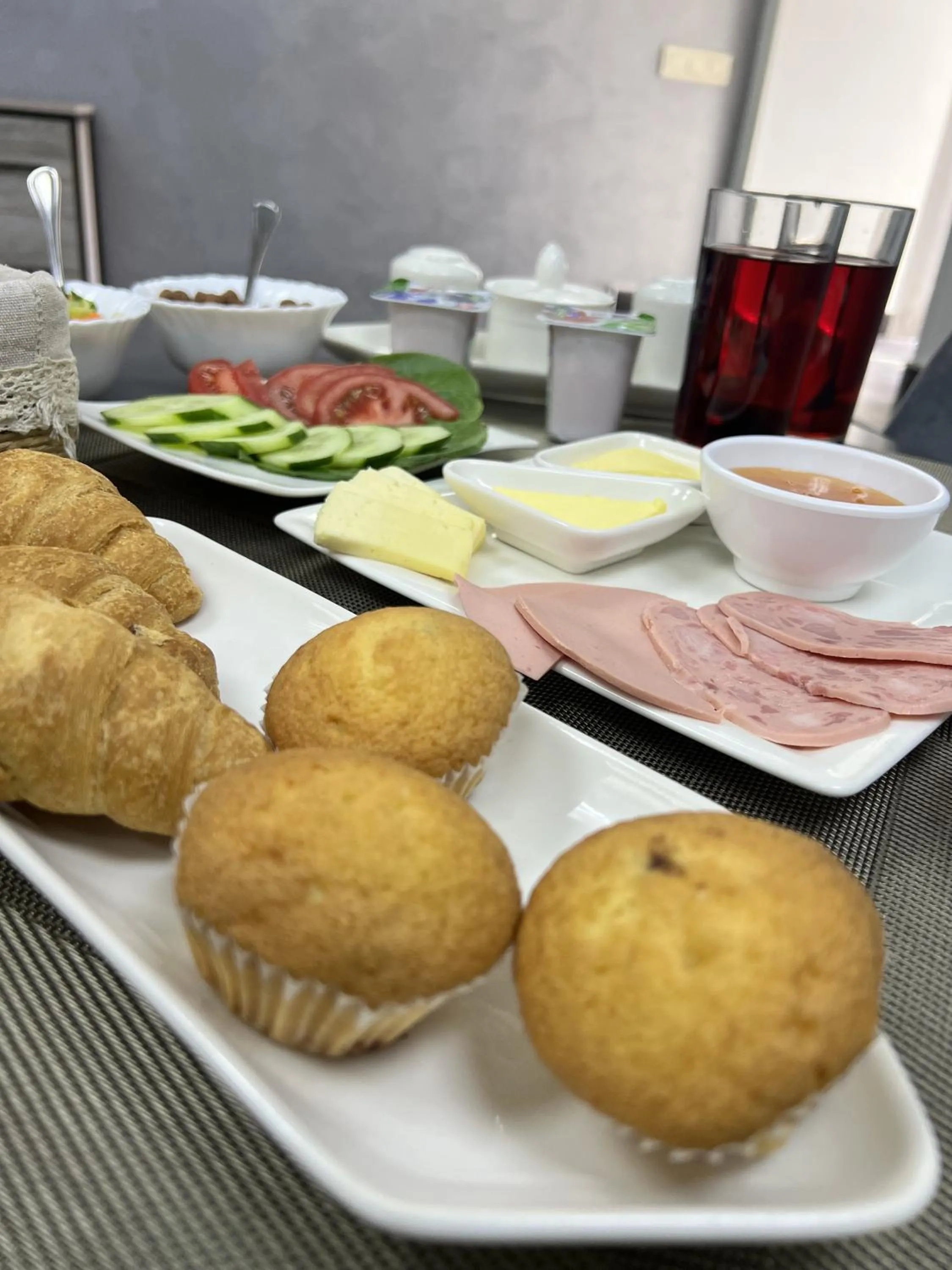 Breakfast in Mashtots Hotel