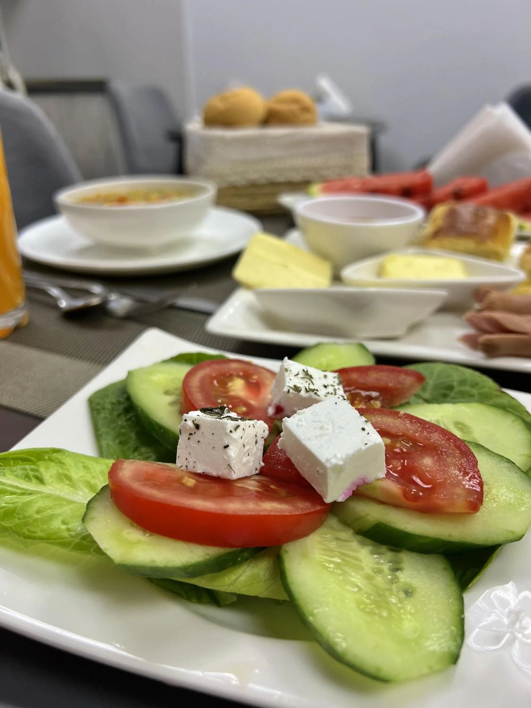 Breakfast in Mashtots Hotel