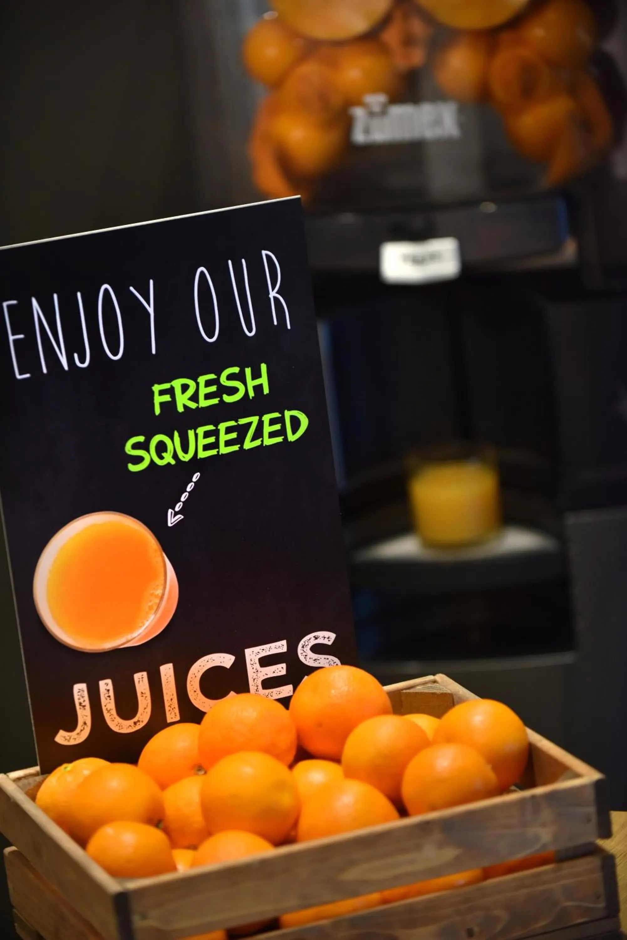 Food close-up in ibis Aalst