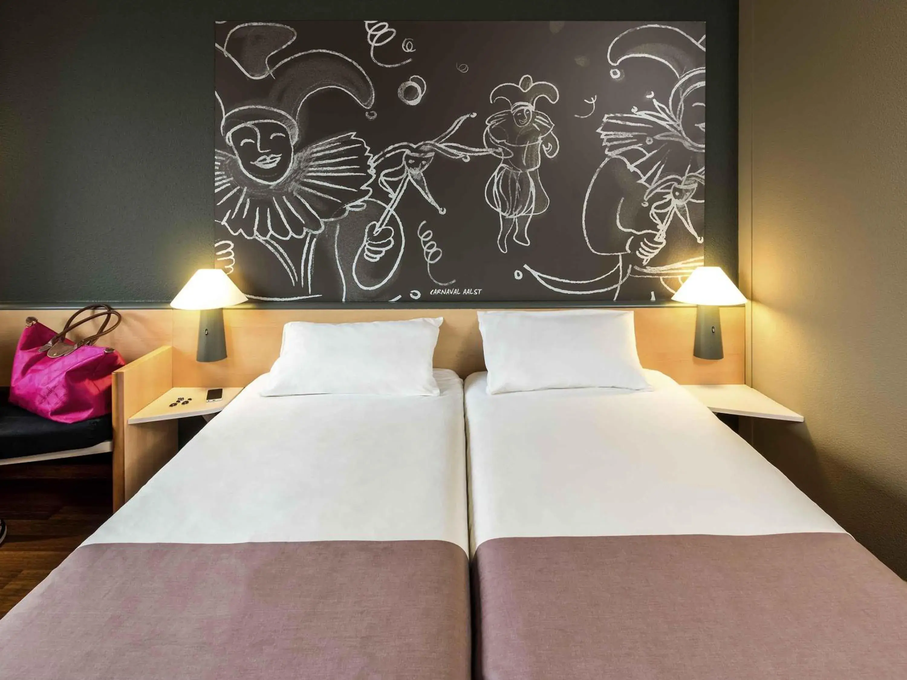 Twin Room in ibis Aalst Twin Room in ibis Aalst