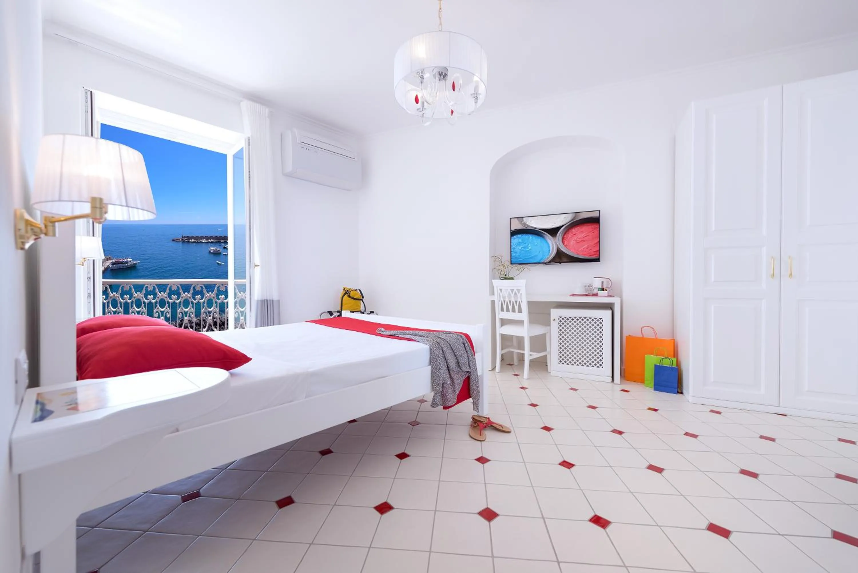 Bed in Vista d'Amalfi