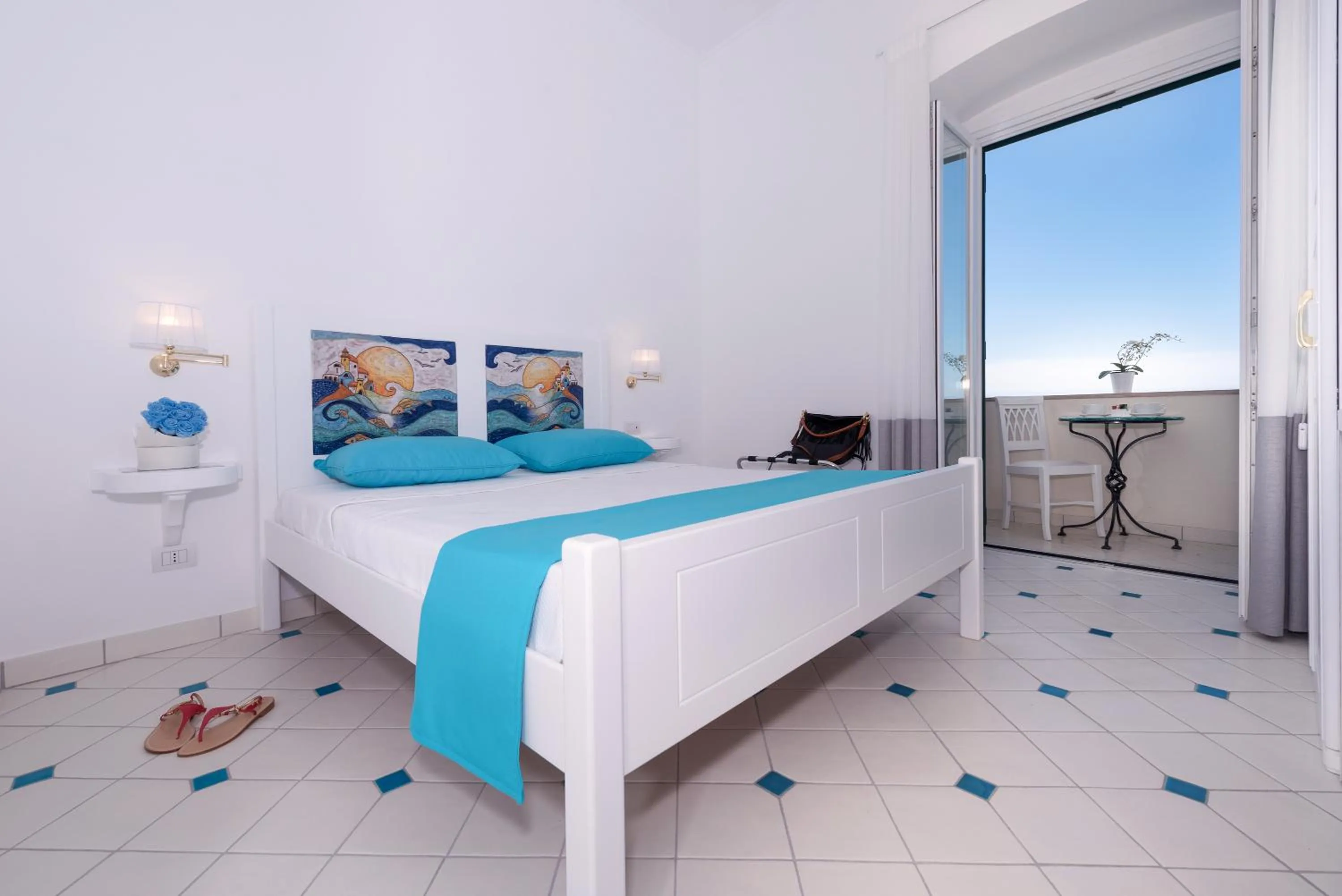 Bed in Vista d'Amalfi