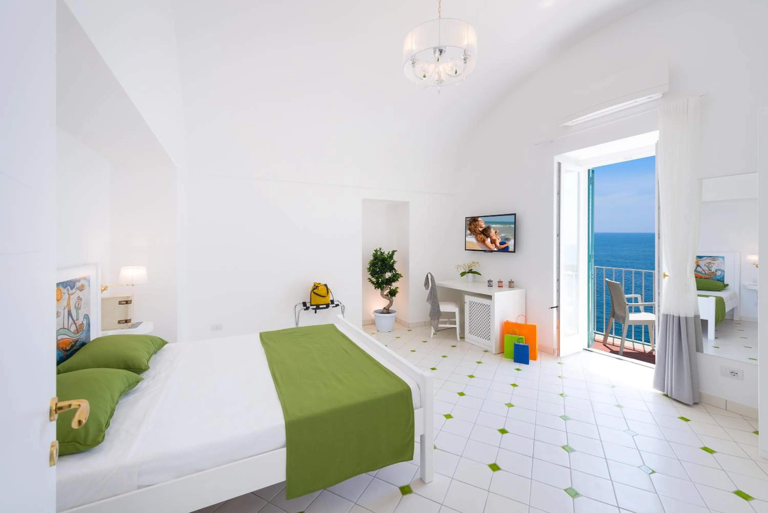 Bed in Vista d'Amalfi