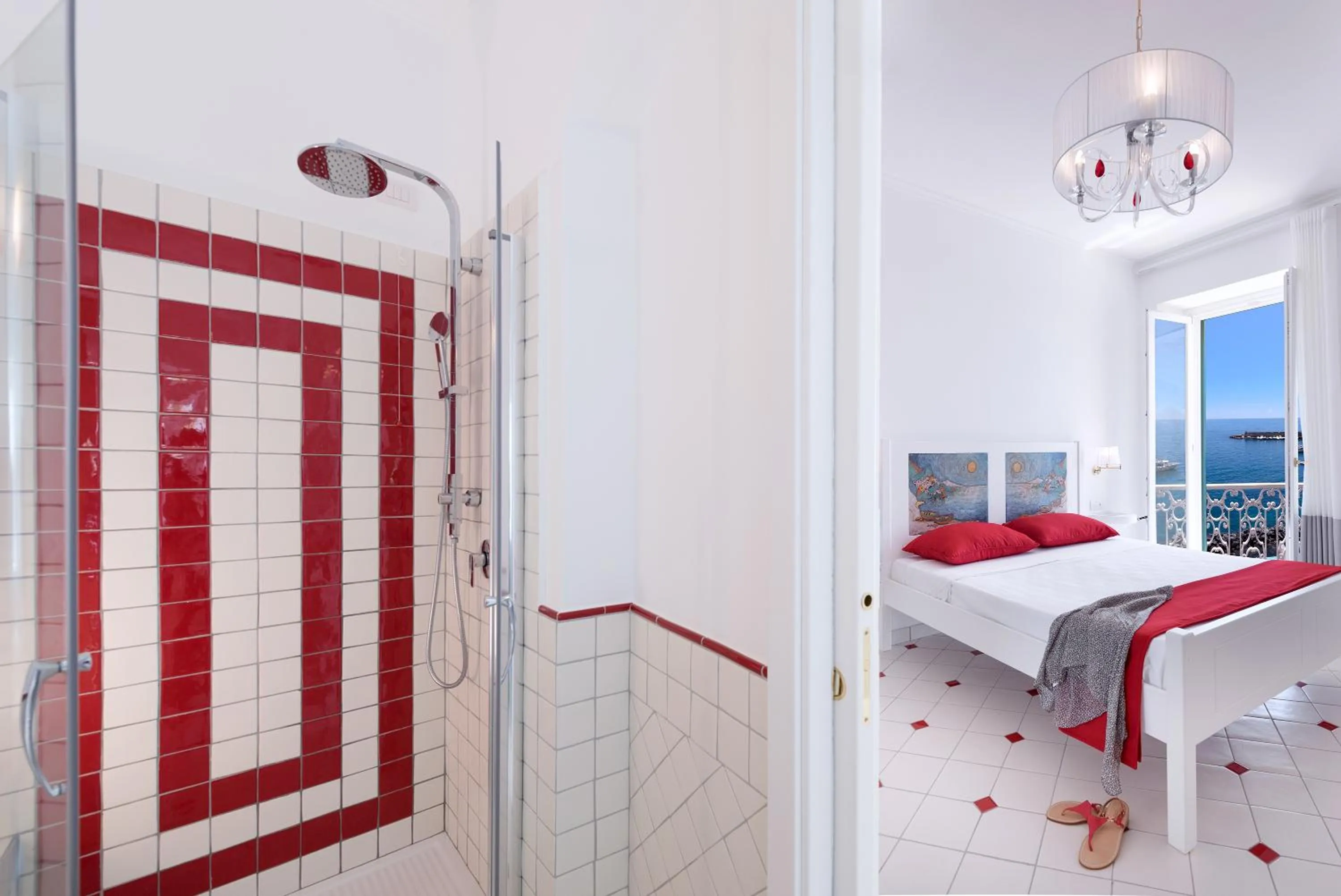 Bed in Vista d'Amalfi