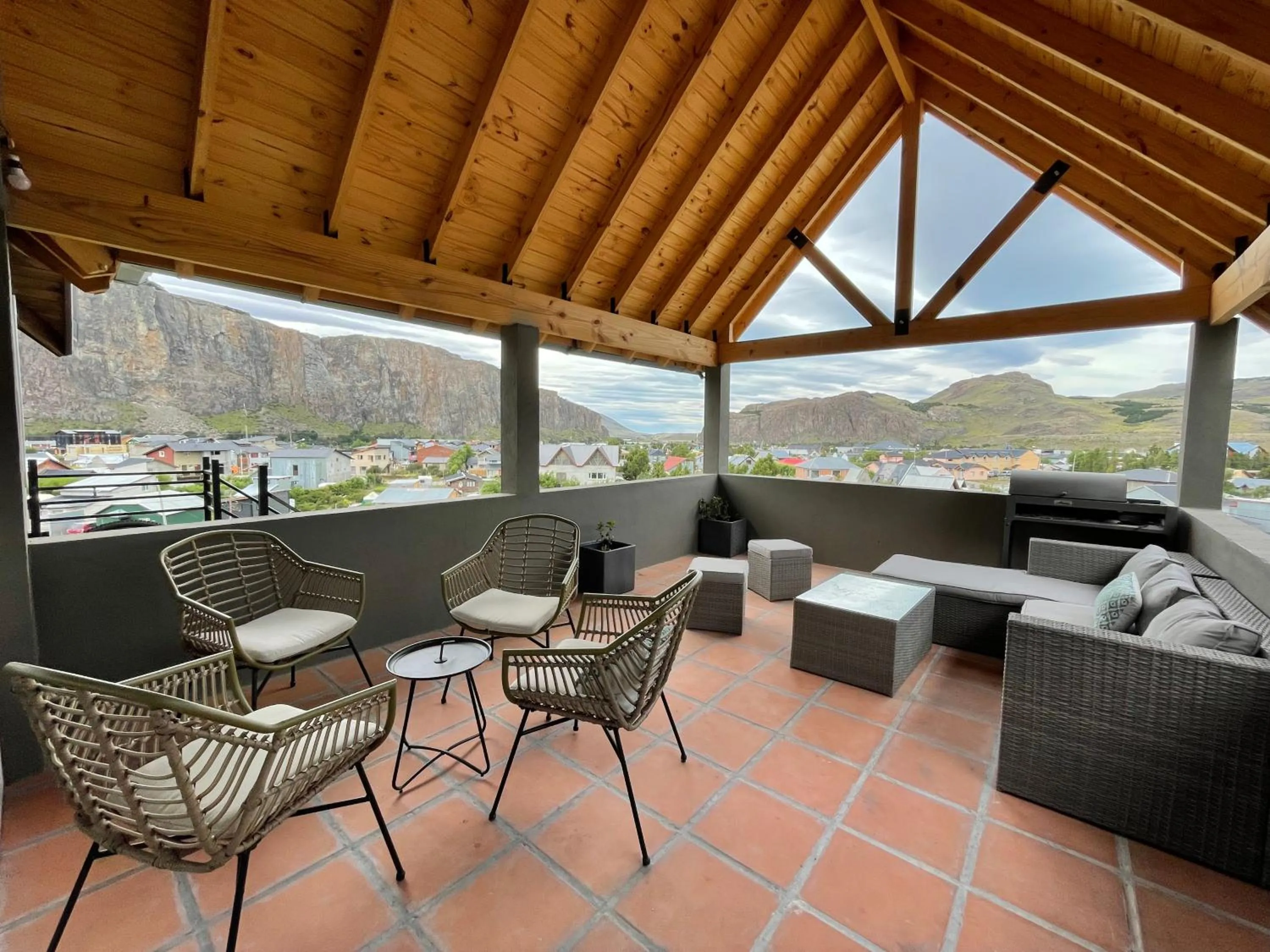 Patio in Patagonia Hikes Aparts