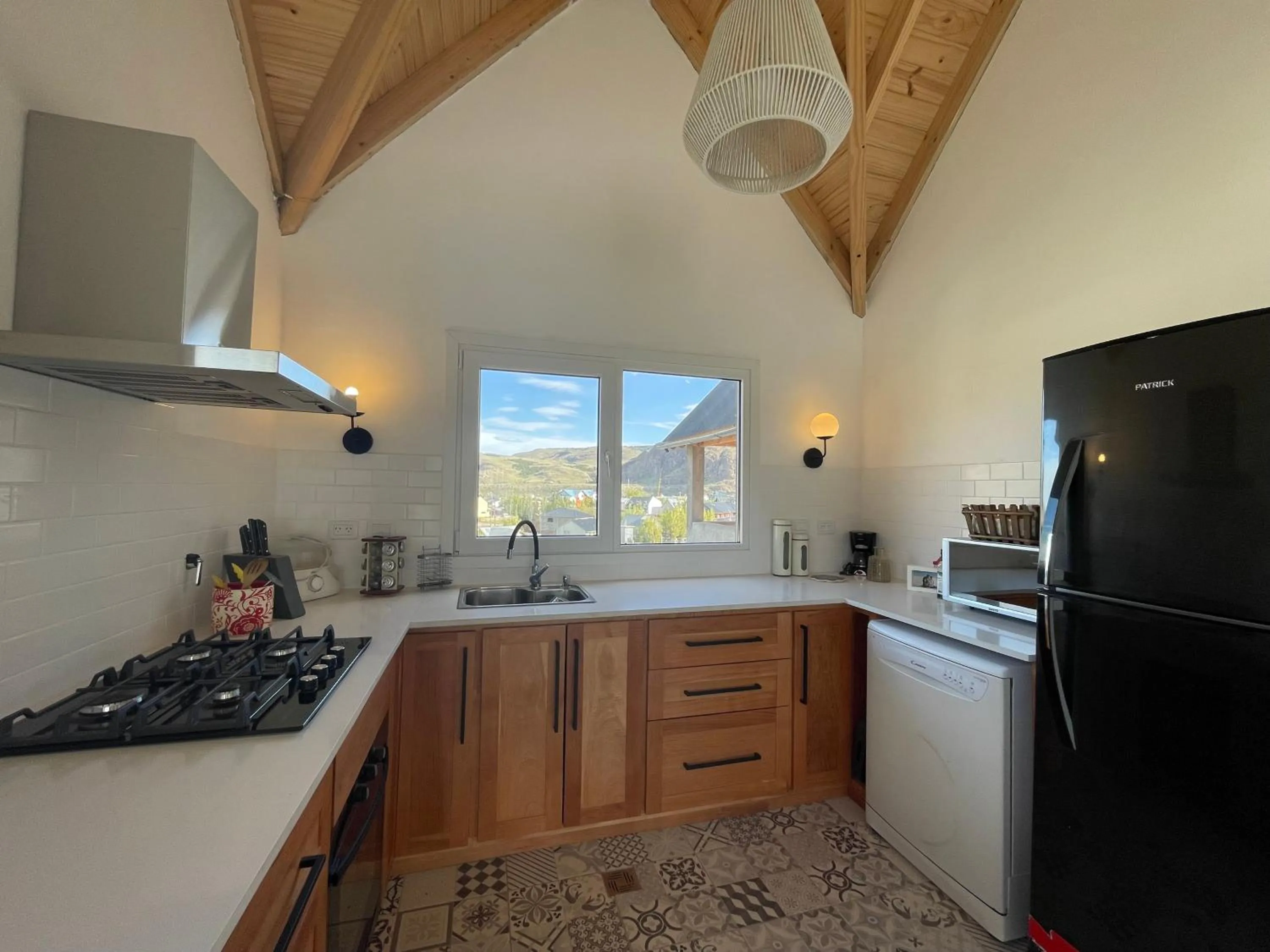 Kitchen or kitchenette in Patagonia Hikes Aparts