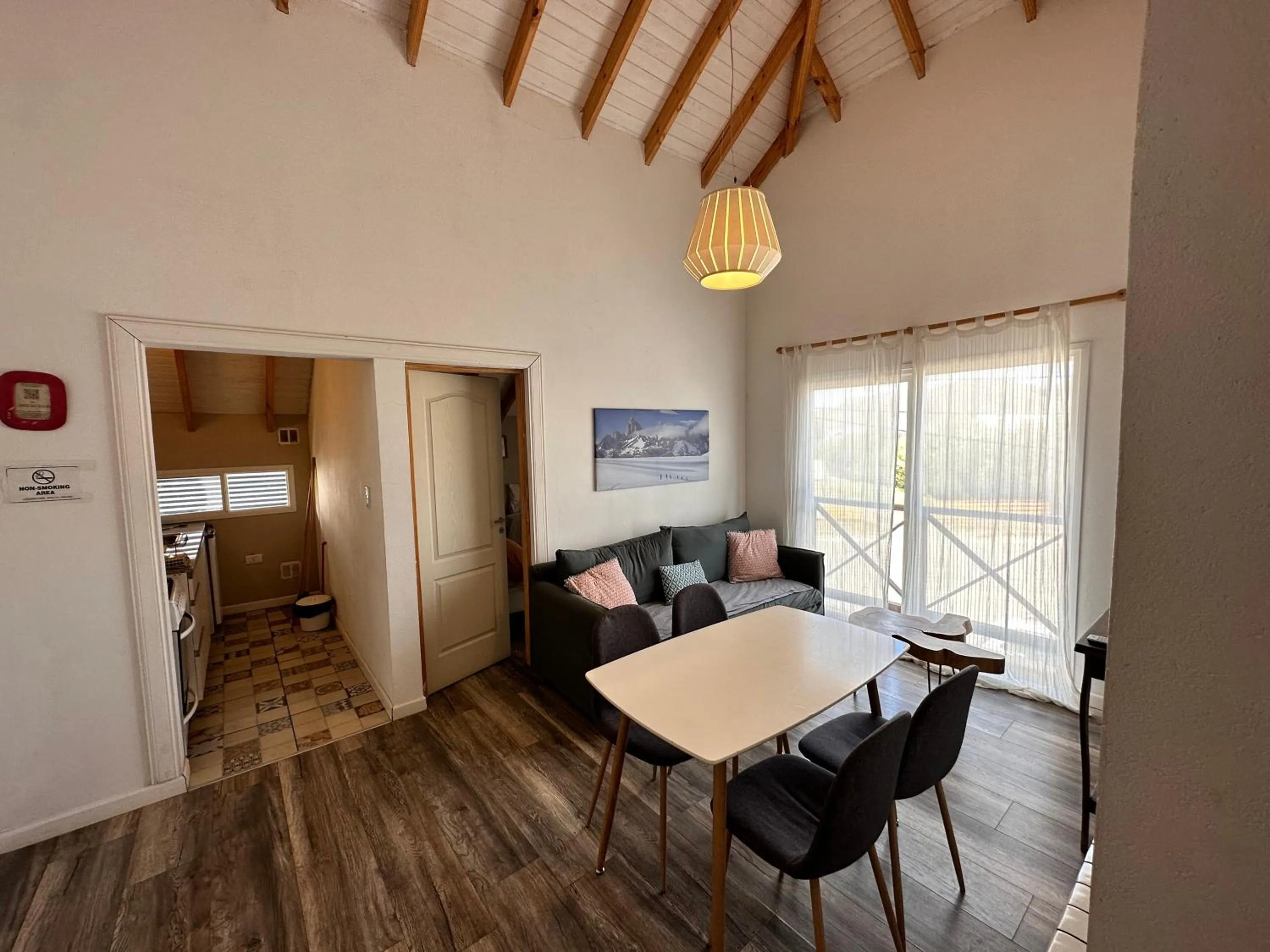 Bed in Patagonia Hikes Aparts