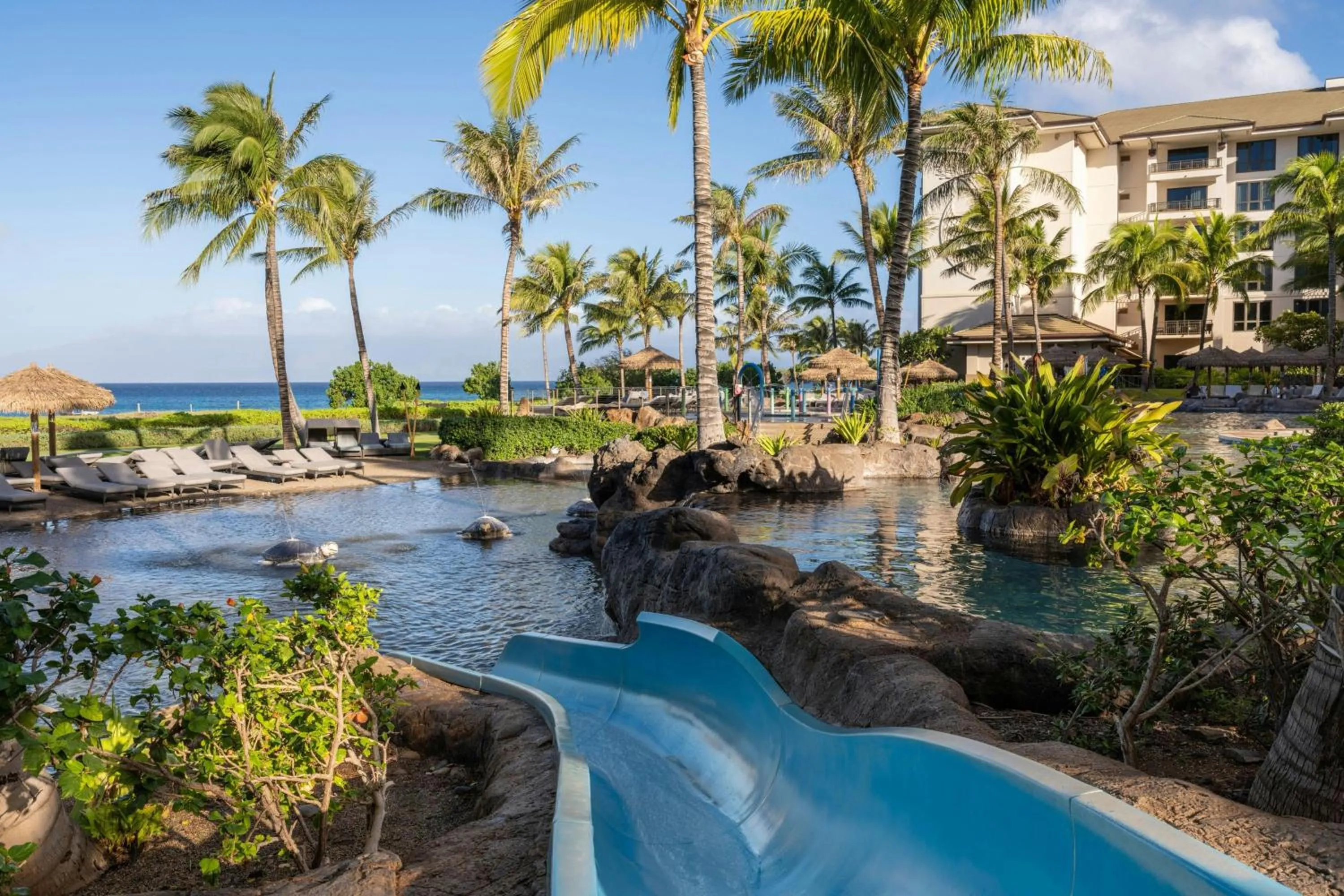 Swimming pool in The Westin Nanea Ocean Villas, Ka'anapali