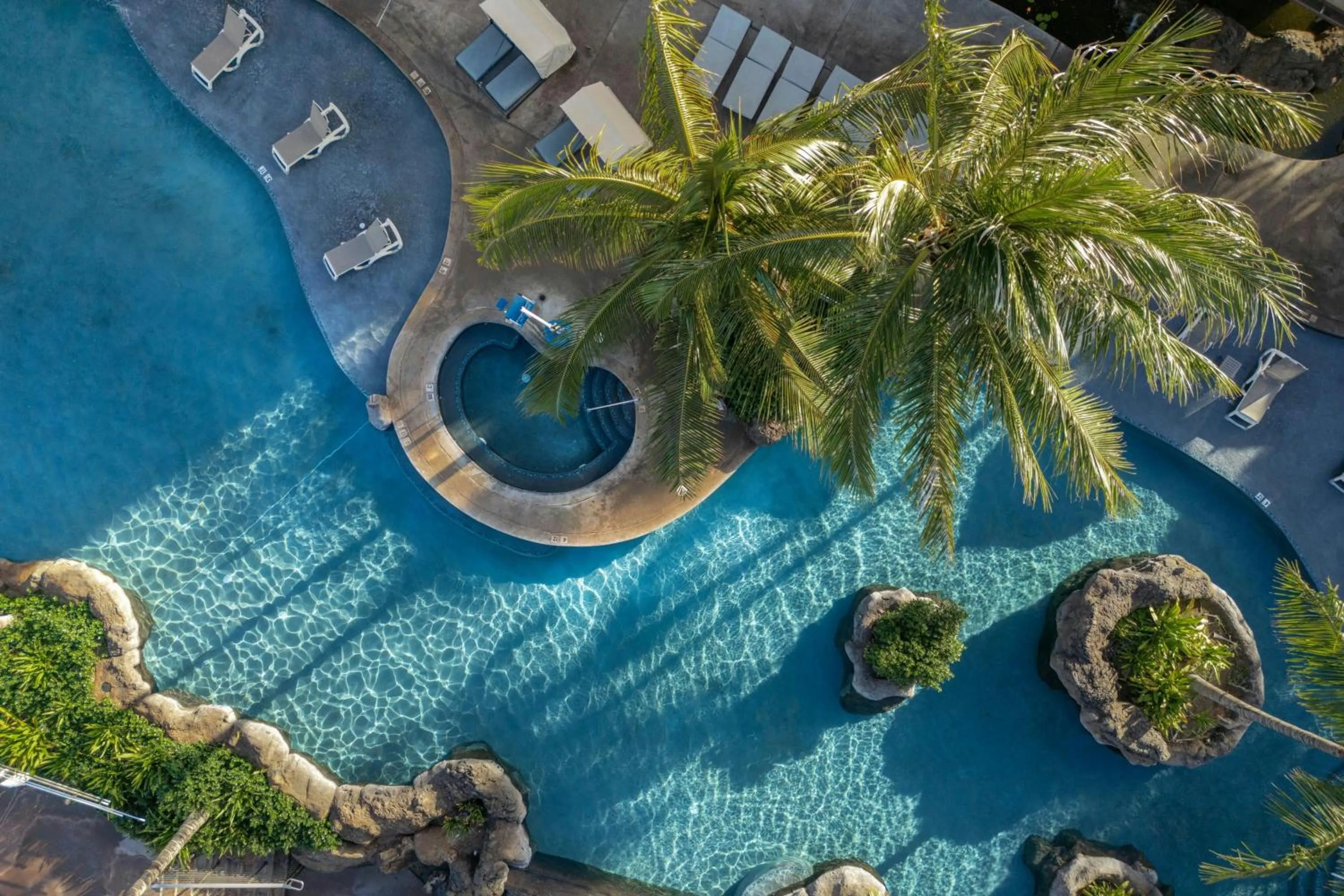 Swimming pool in The Westin Nanea Ocean Villas, Ka'anapali