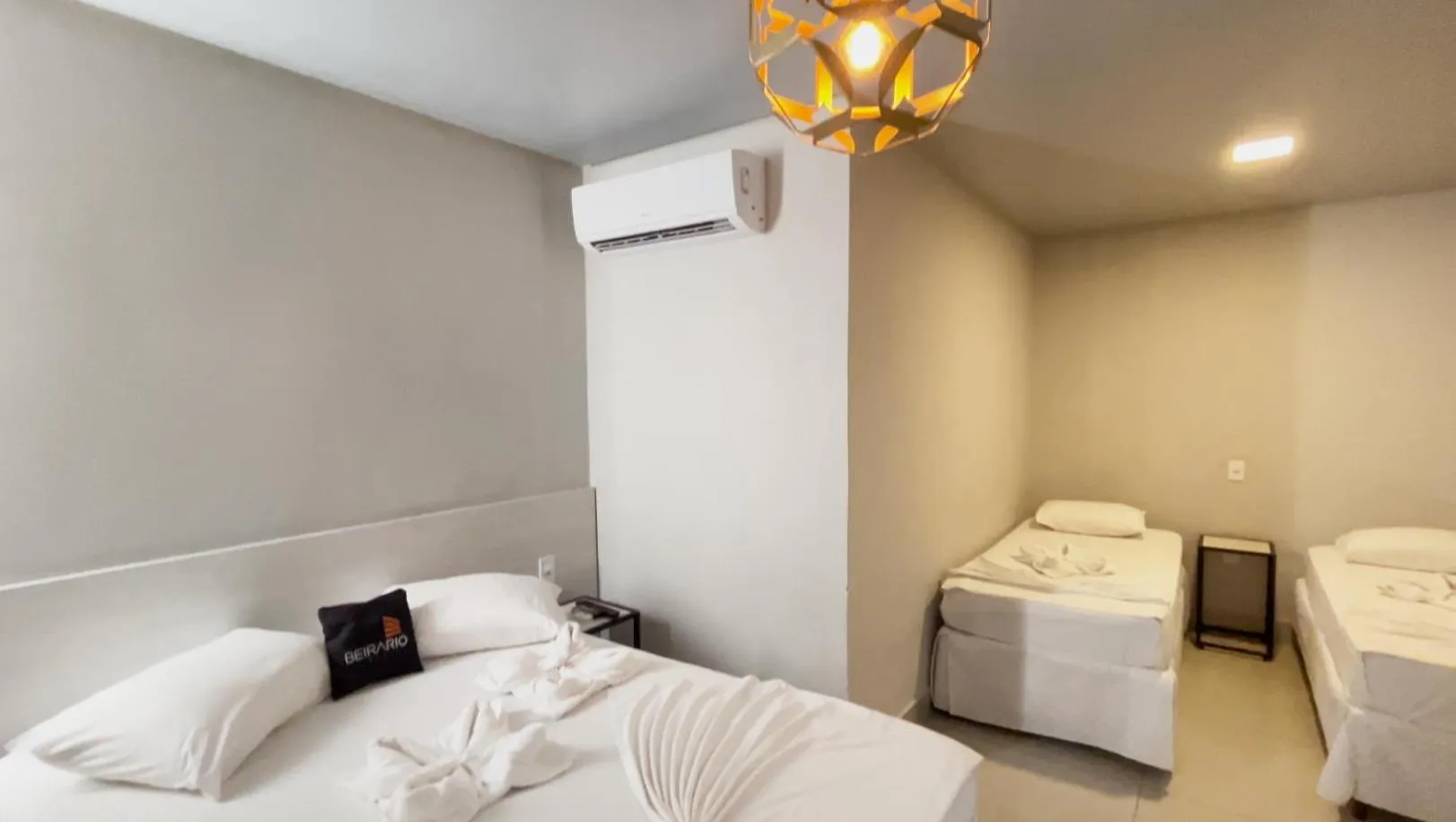 Bed in Hotel Beira Rio