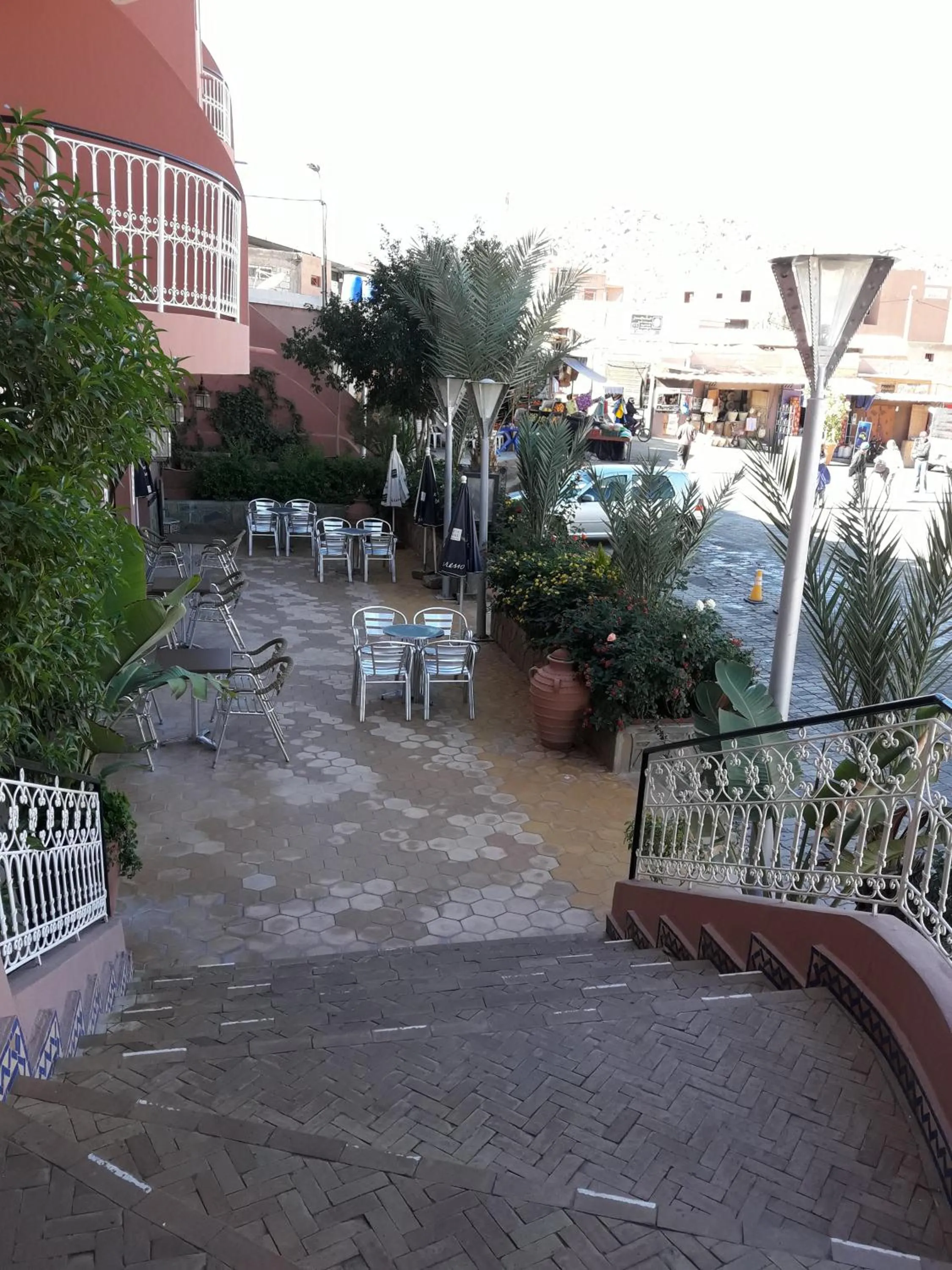 Patio in Hotel Salama STE SAL- AMA SUD SARL AU