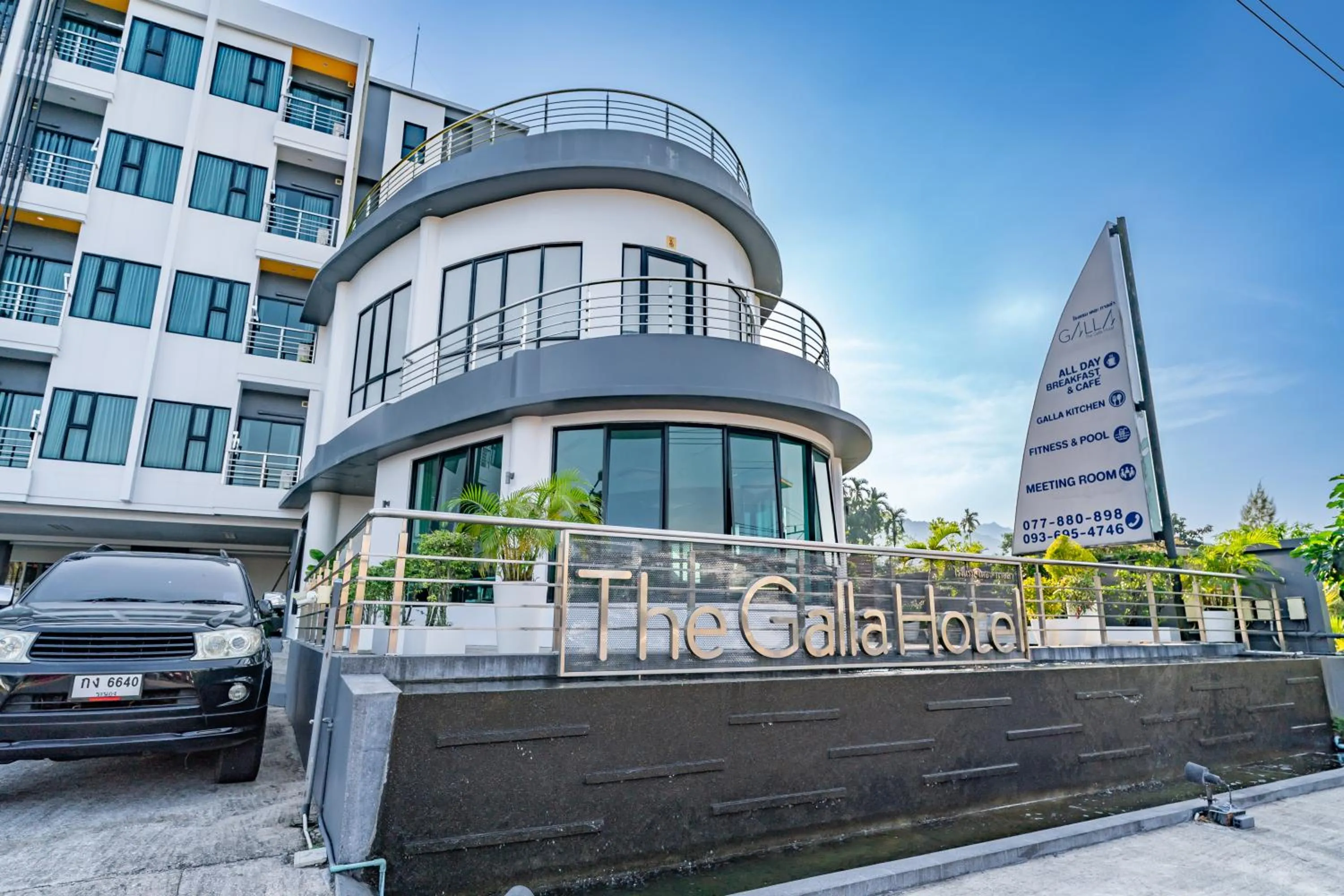 Property building in The Galla Hotel