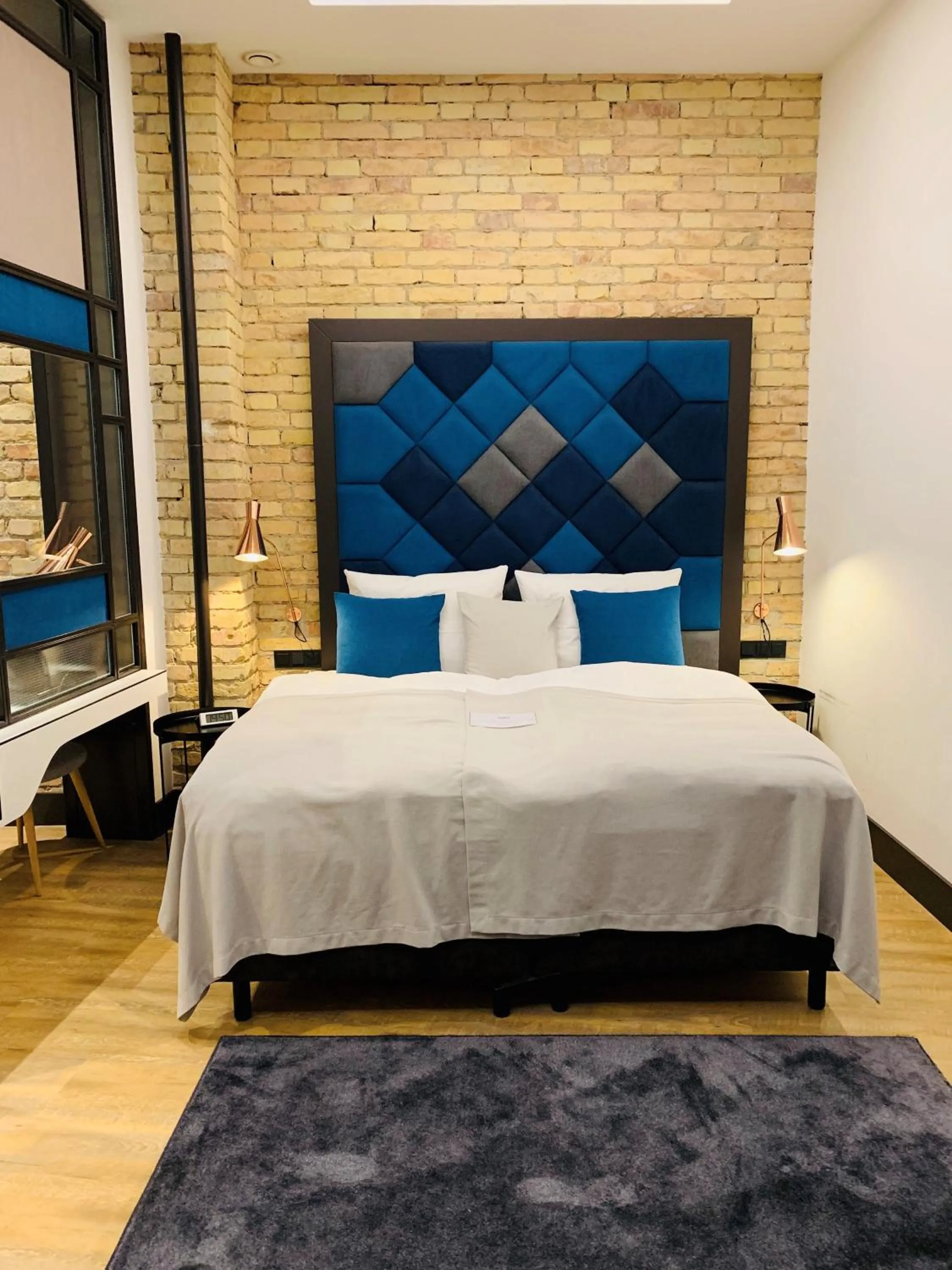 Bedroom, Bed in The Loft Budapest