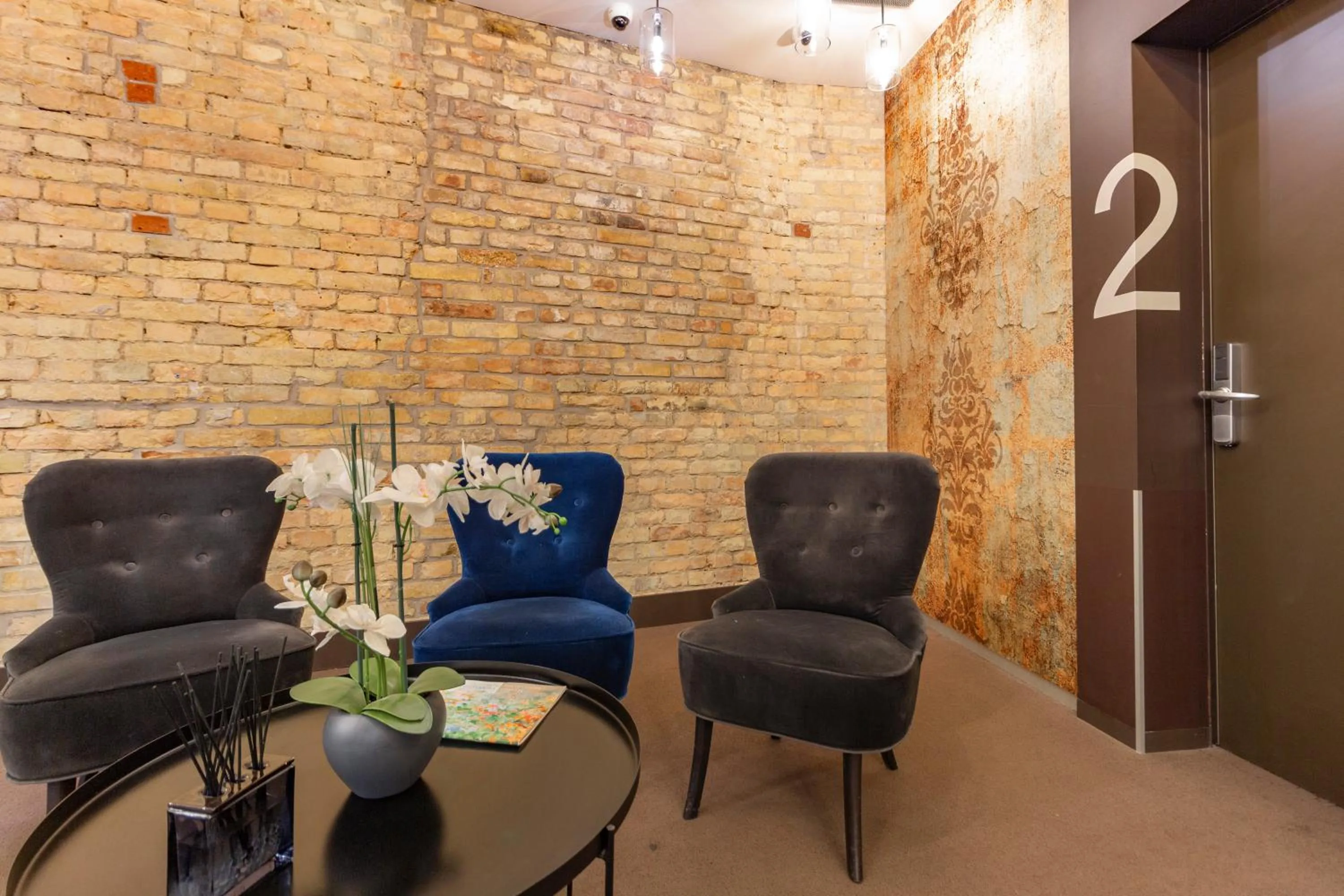 Lobby or reception in The Loft Budapest