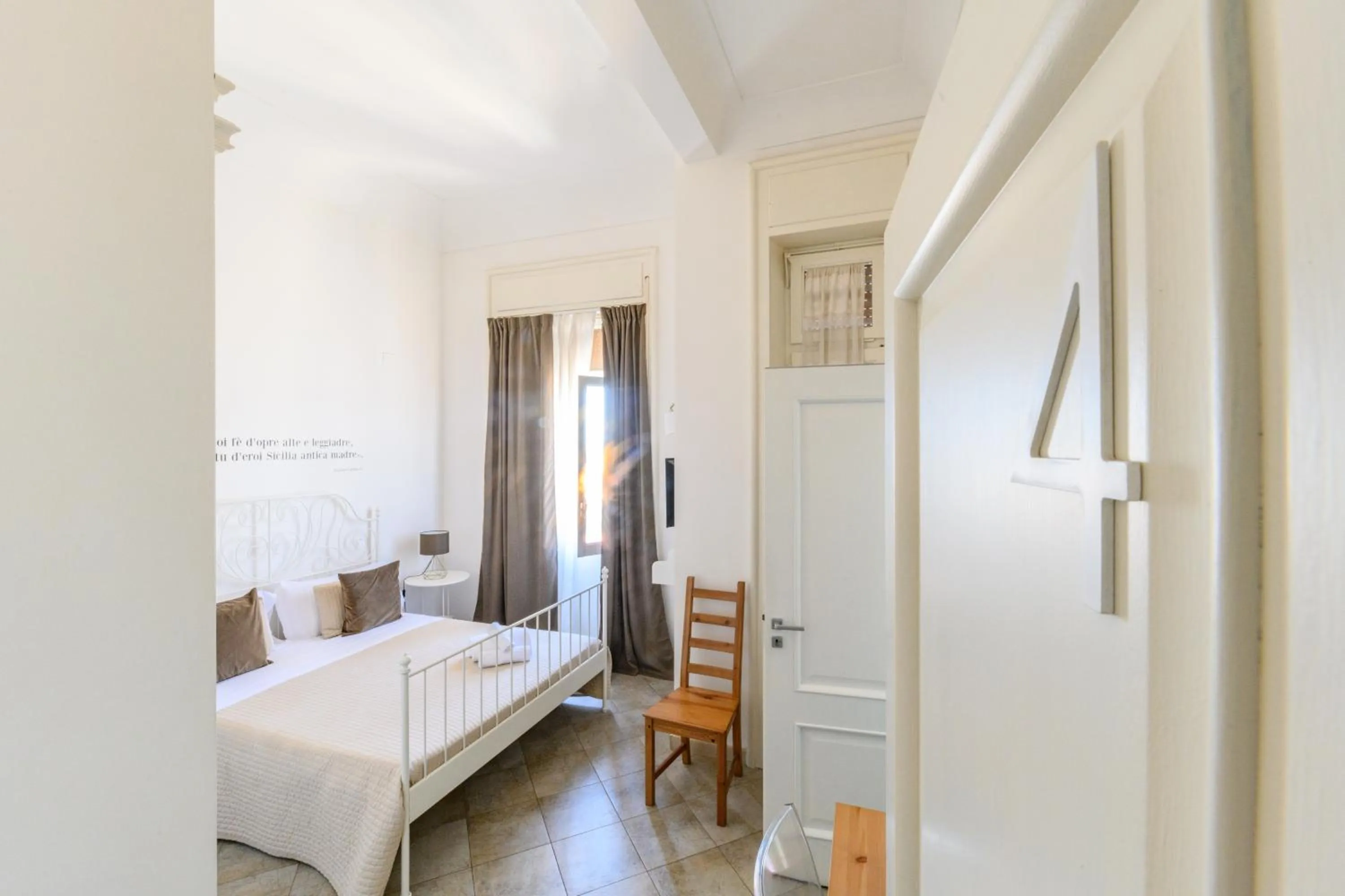 View (from property/room), Bed in Casa dei Ré