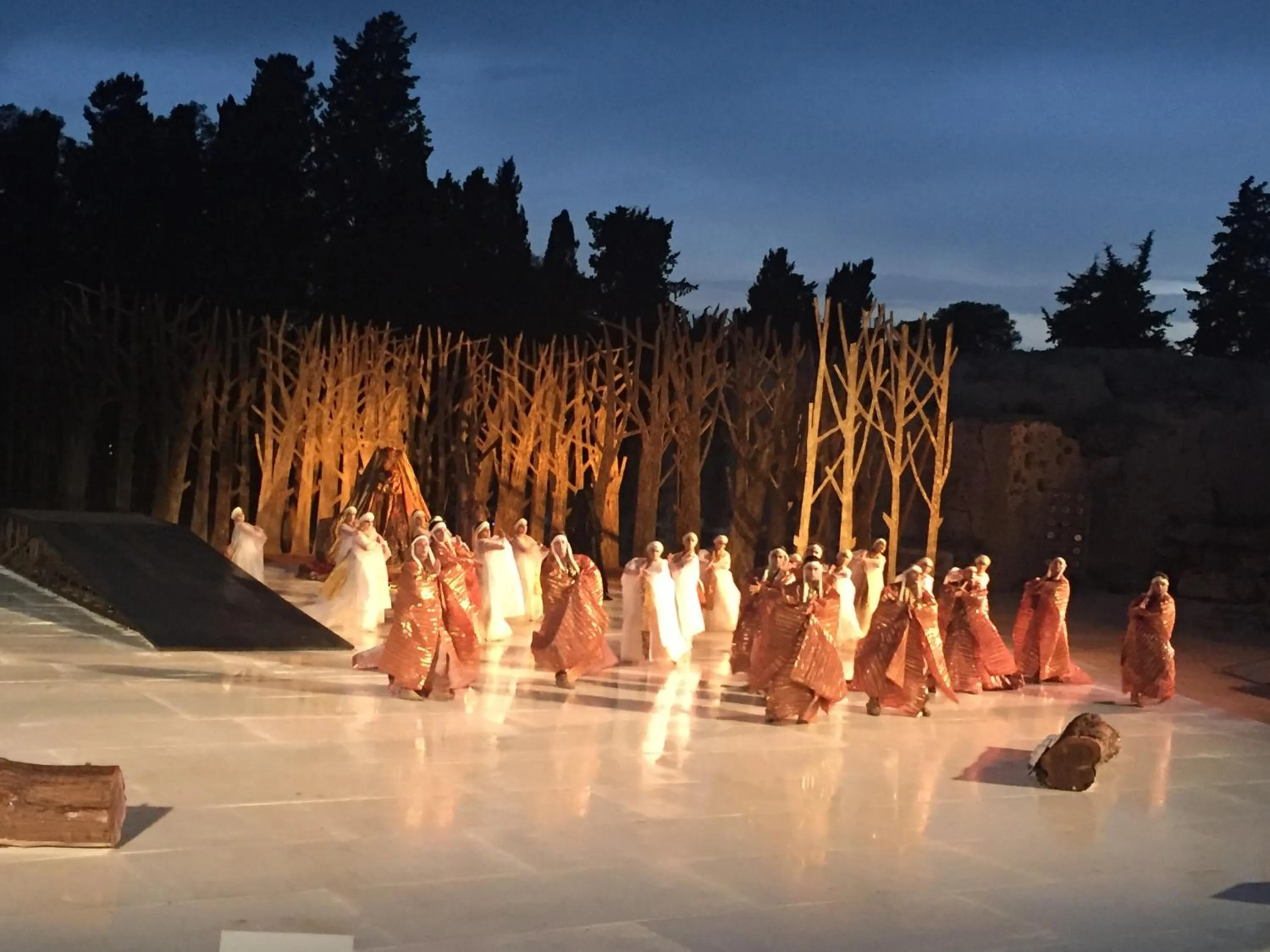 Evening entertainment in Casa dei Ré