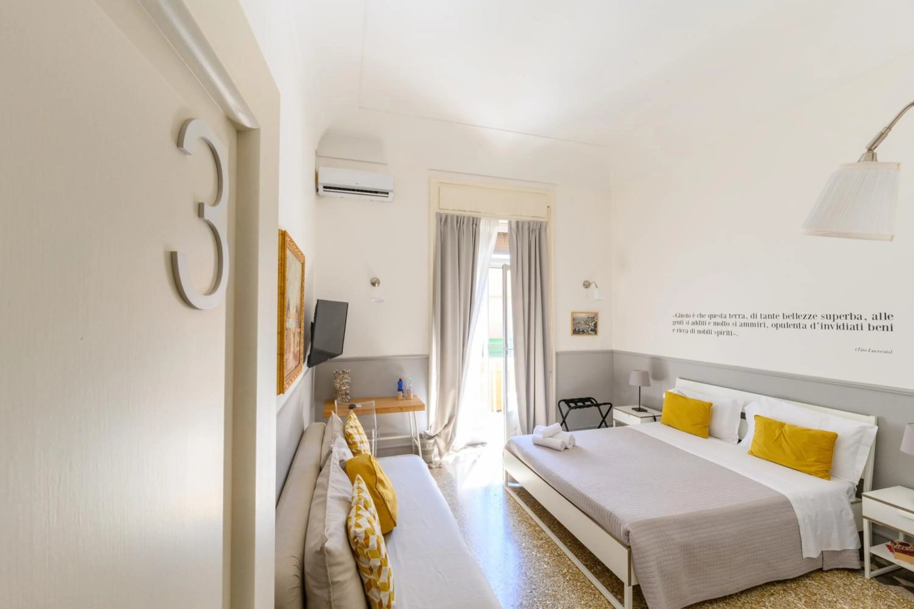 View (from property/room), Bed in Casa dei Ré