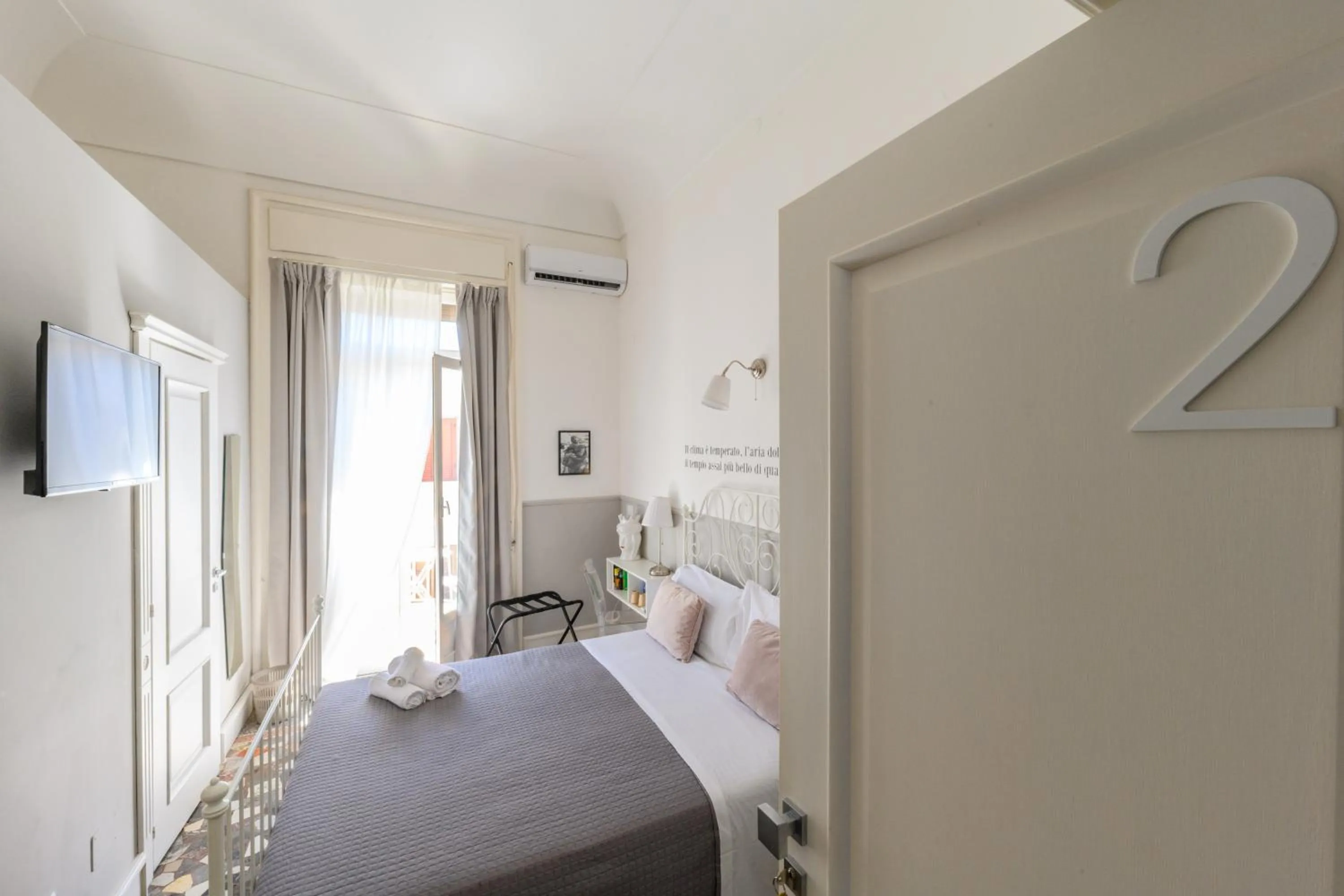 View (from property/room), Bed in Casa dei Ré