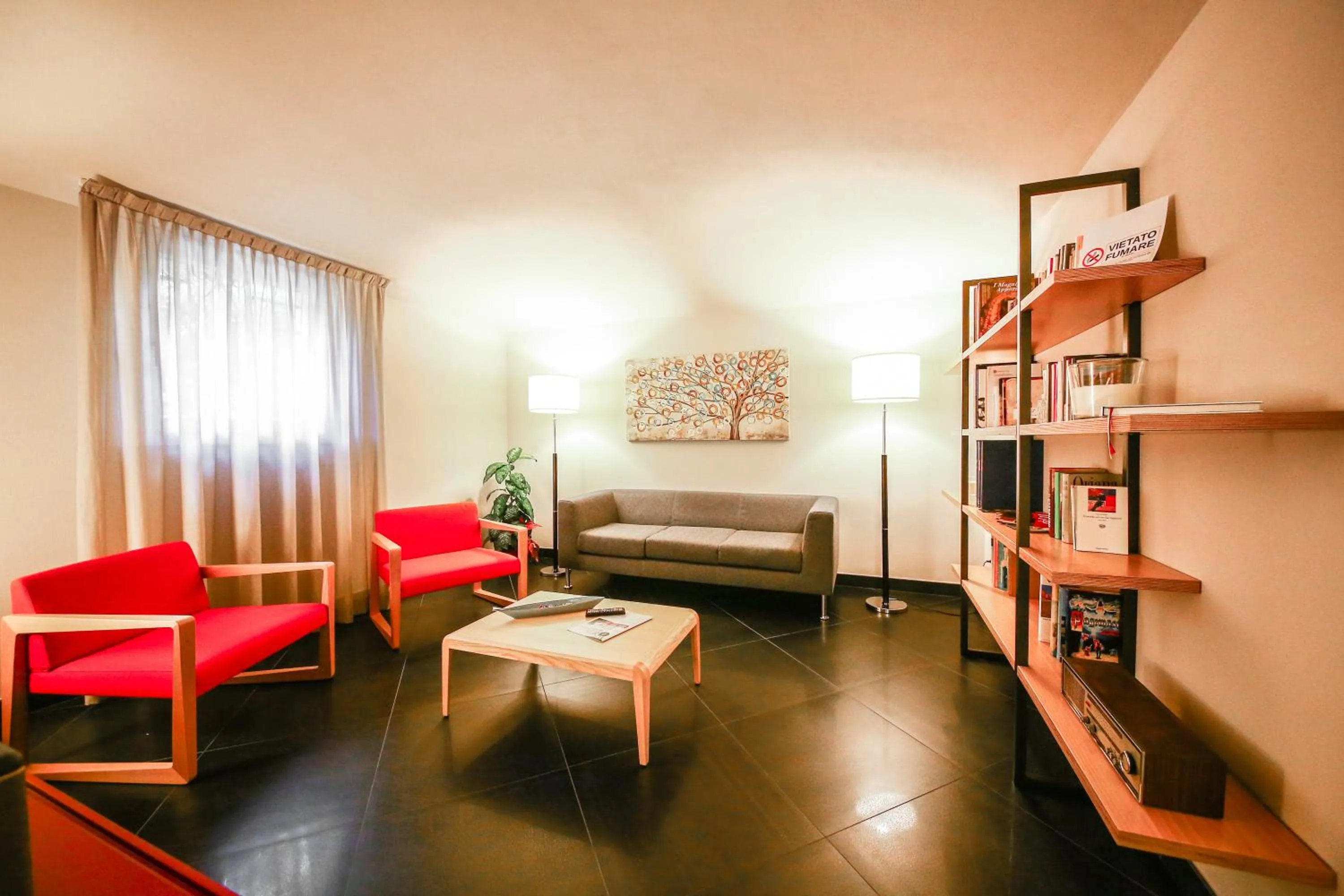 Lobby or reception in La Bella Modena