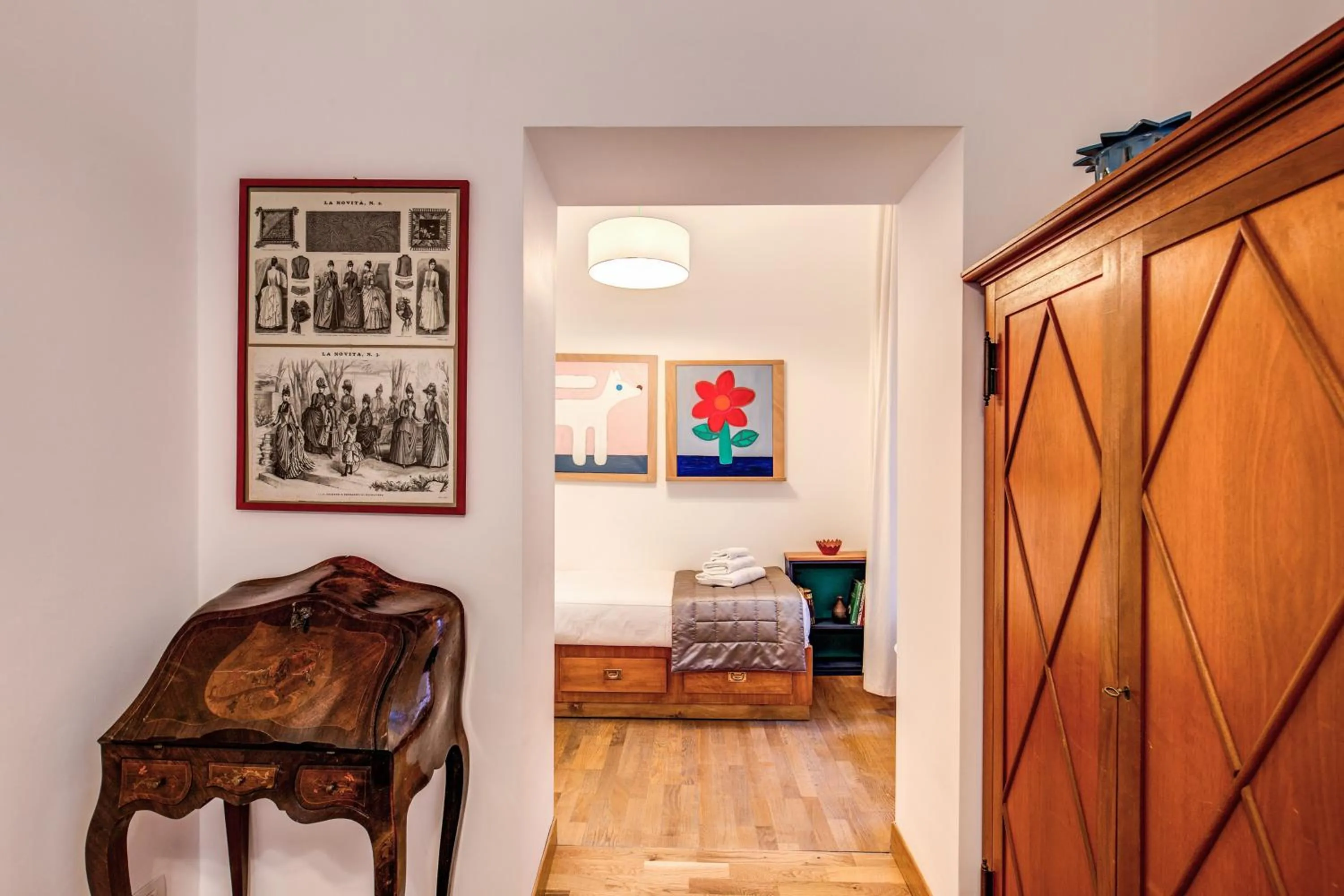 Bed in Dopodomani Suite