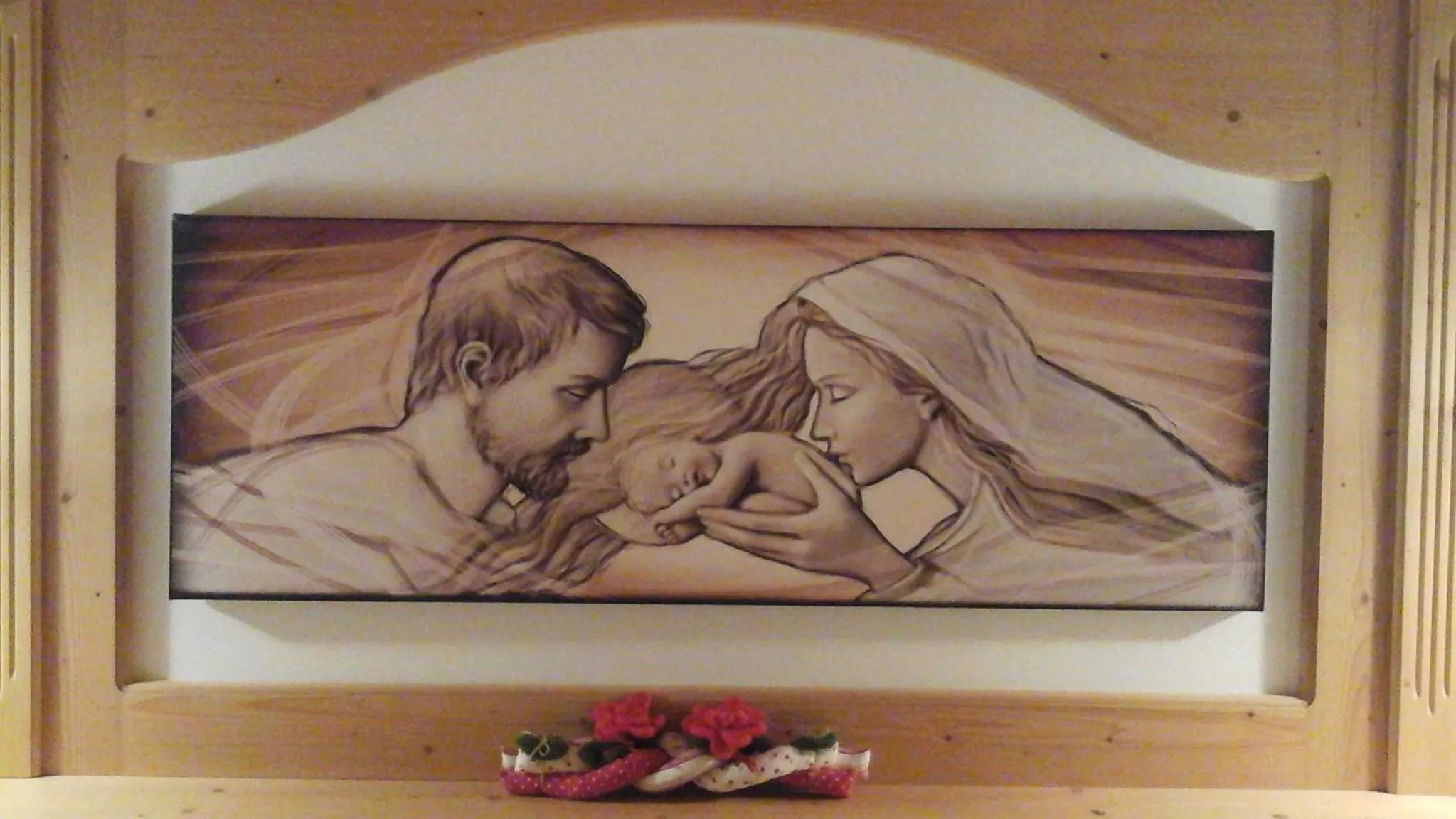 Decorative detail in B&B da mamma Lo