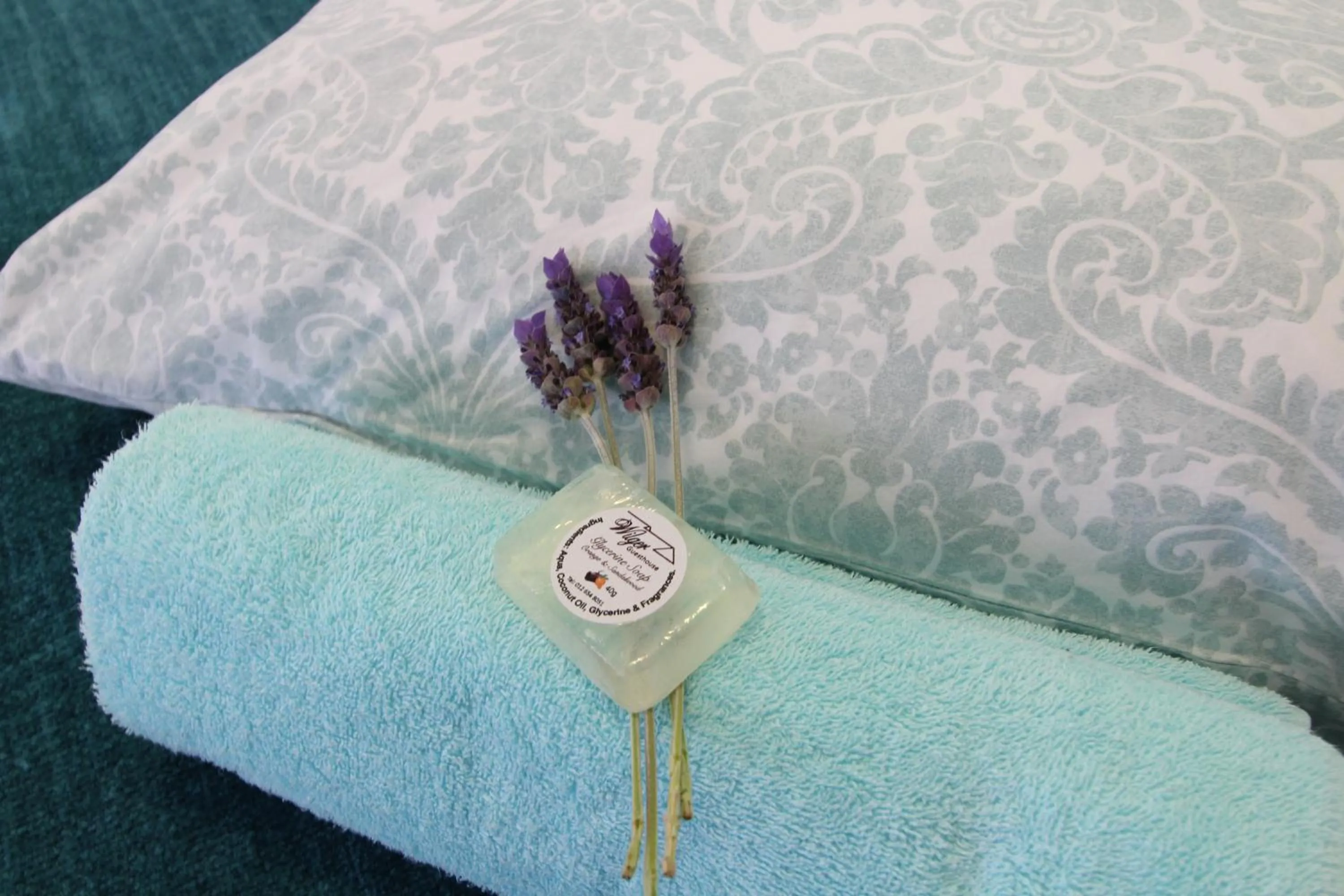 Decorative detail, Bed in Wilger Guesthouse