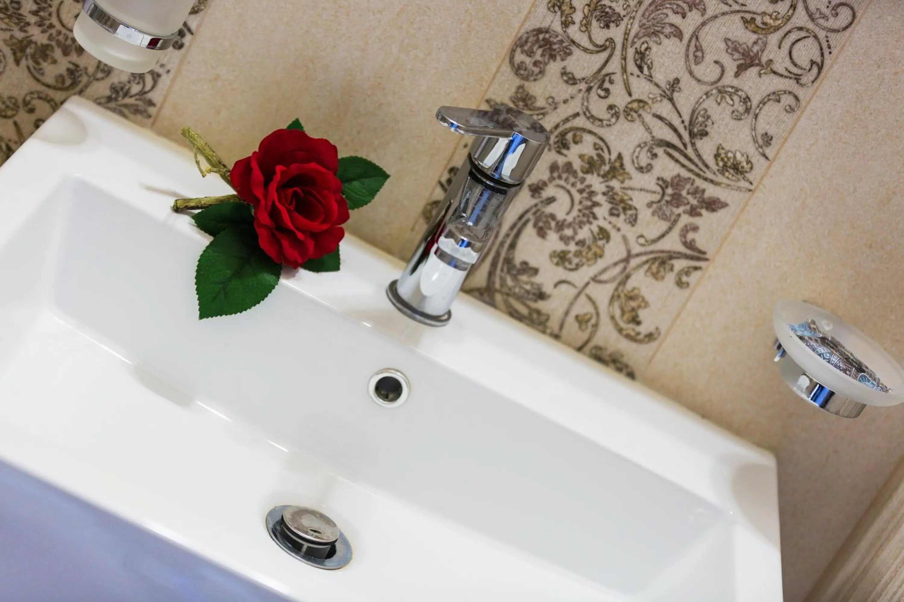 Bathroom in Polyxenia Suites