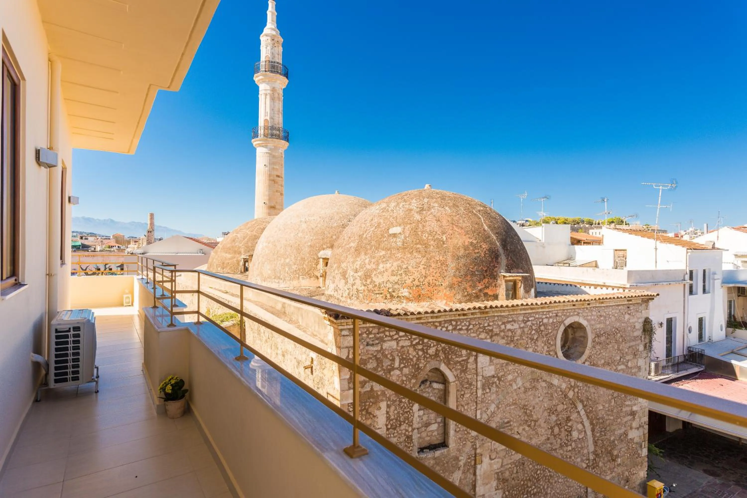 Balcony/Terrace in Polyxenia Suites
