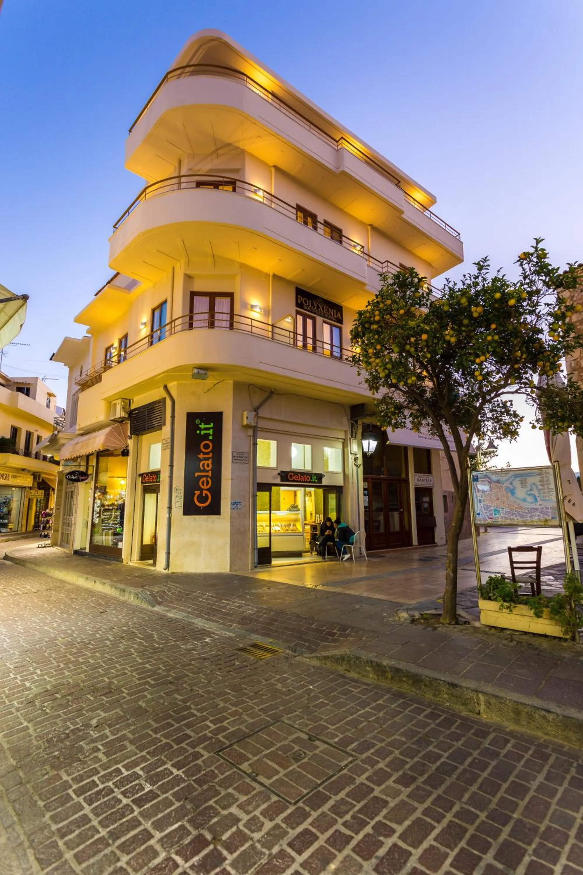 Property building in Polyxenia Suites