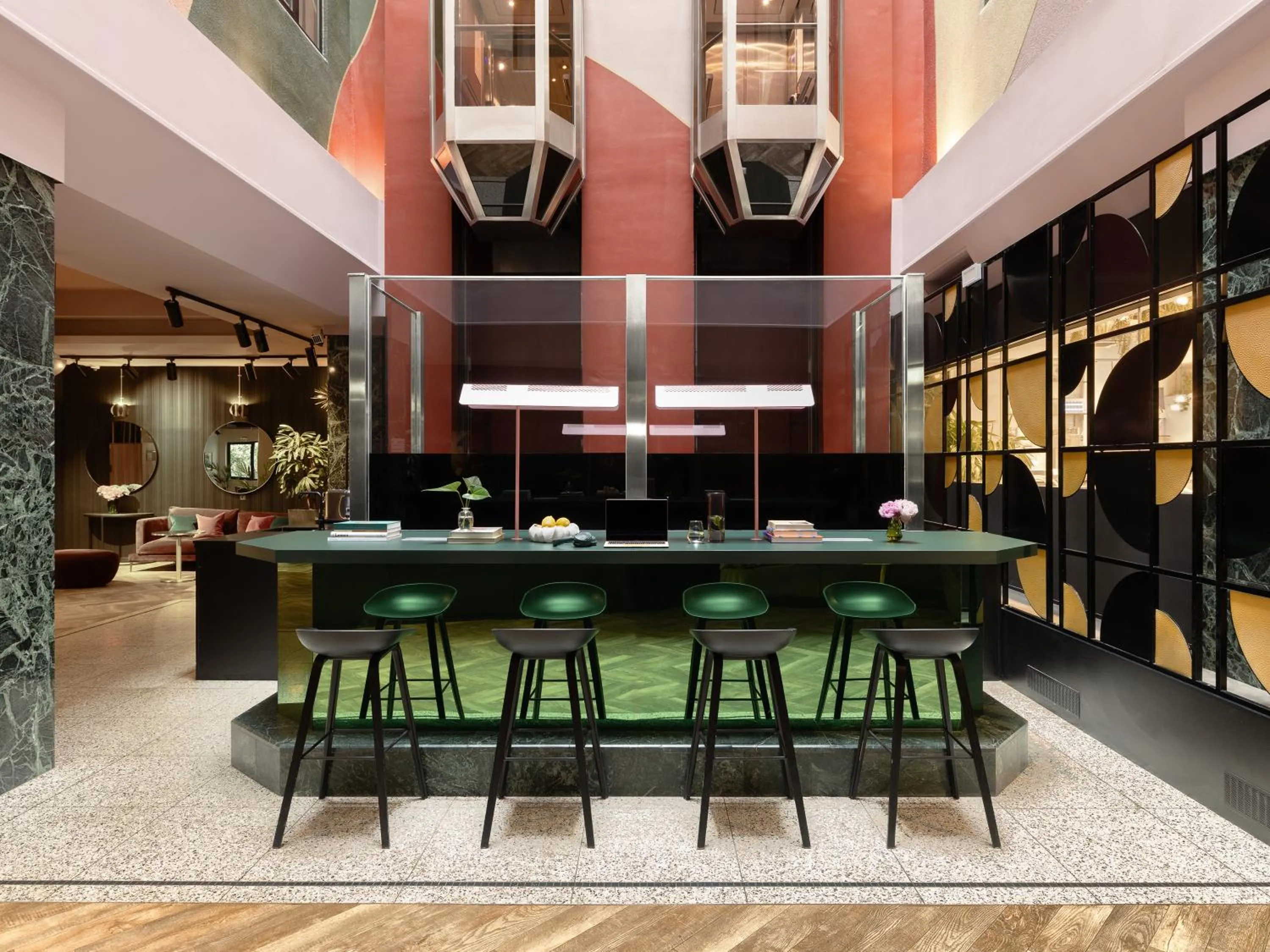 Patio in Numa Brussels Royal Galleries