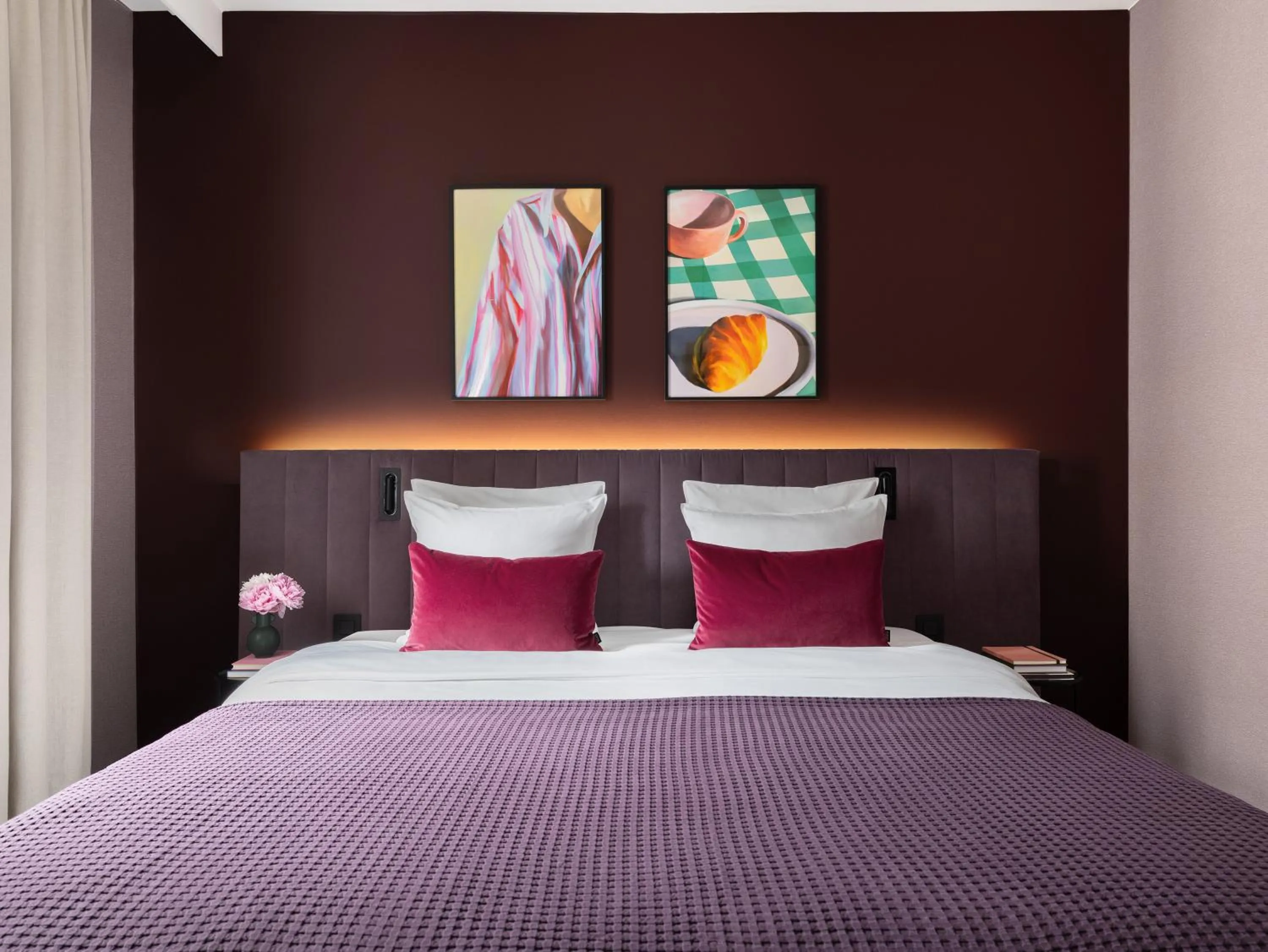 Bed in Numa Brussels Royal Galleries