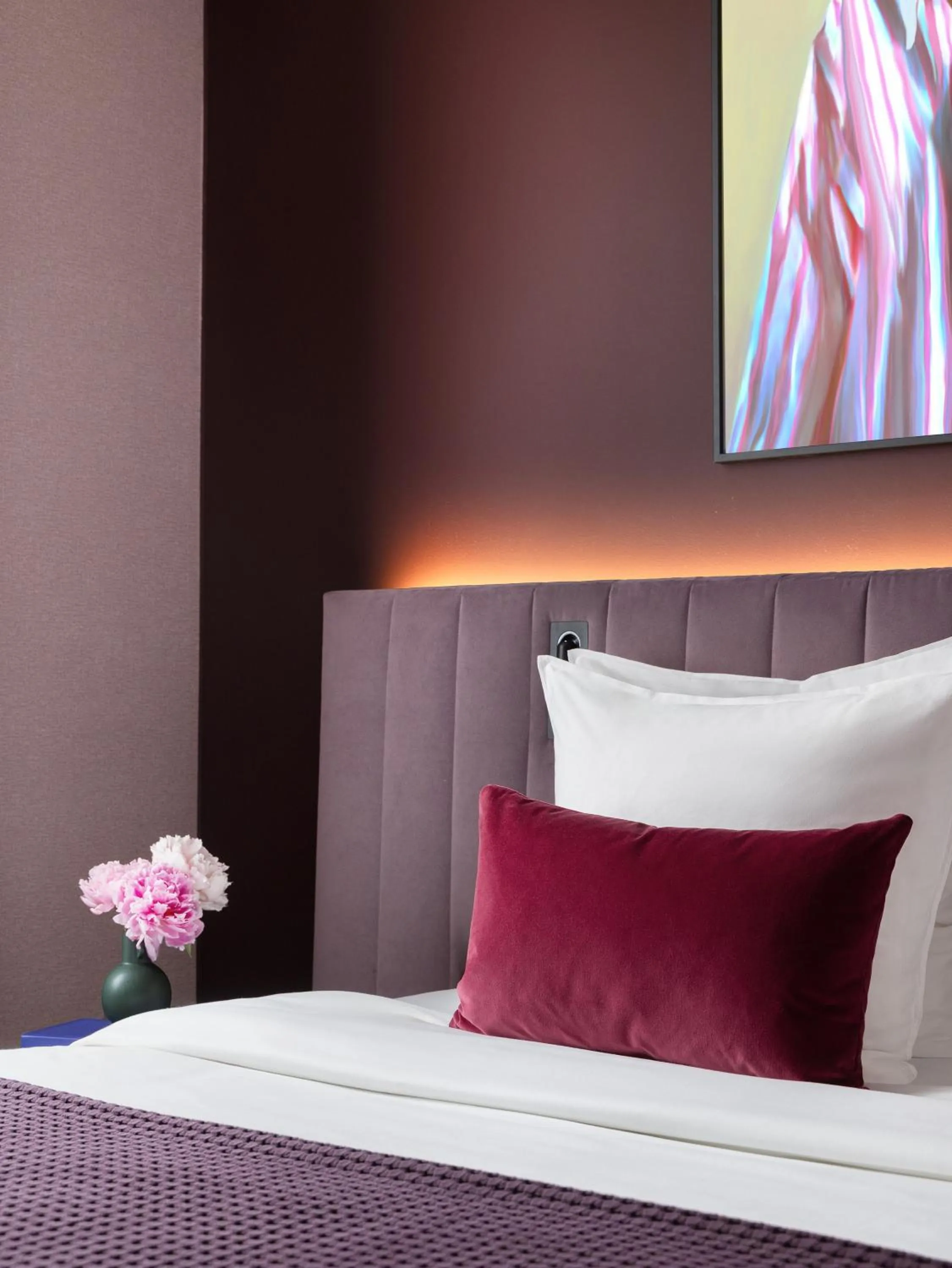 Bed in Numa Brussels Royal Galleries