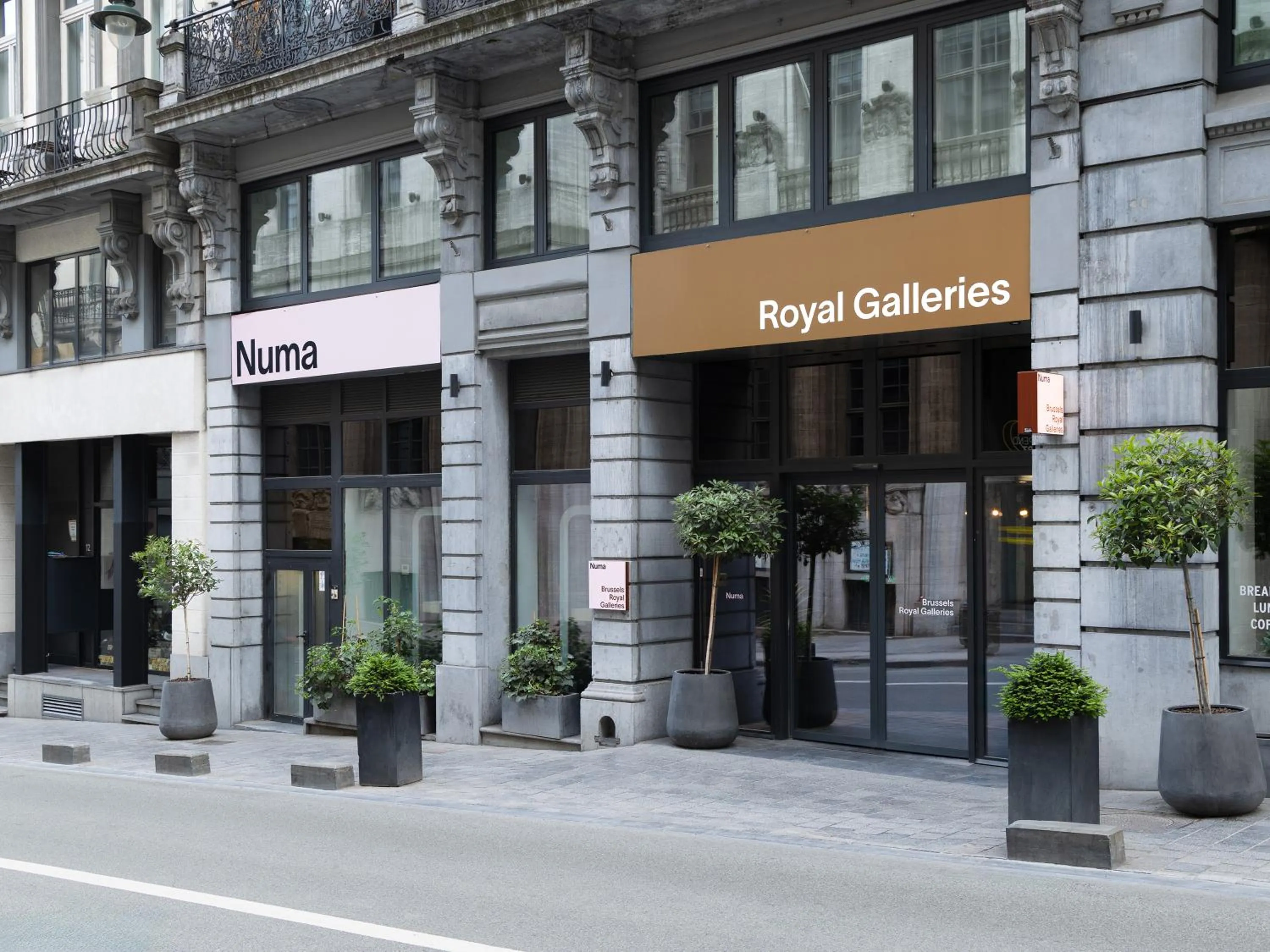 Property building in Numa Brussels Royal Galleries