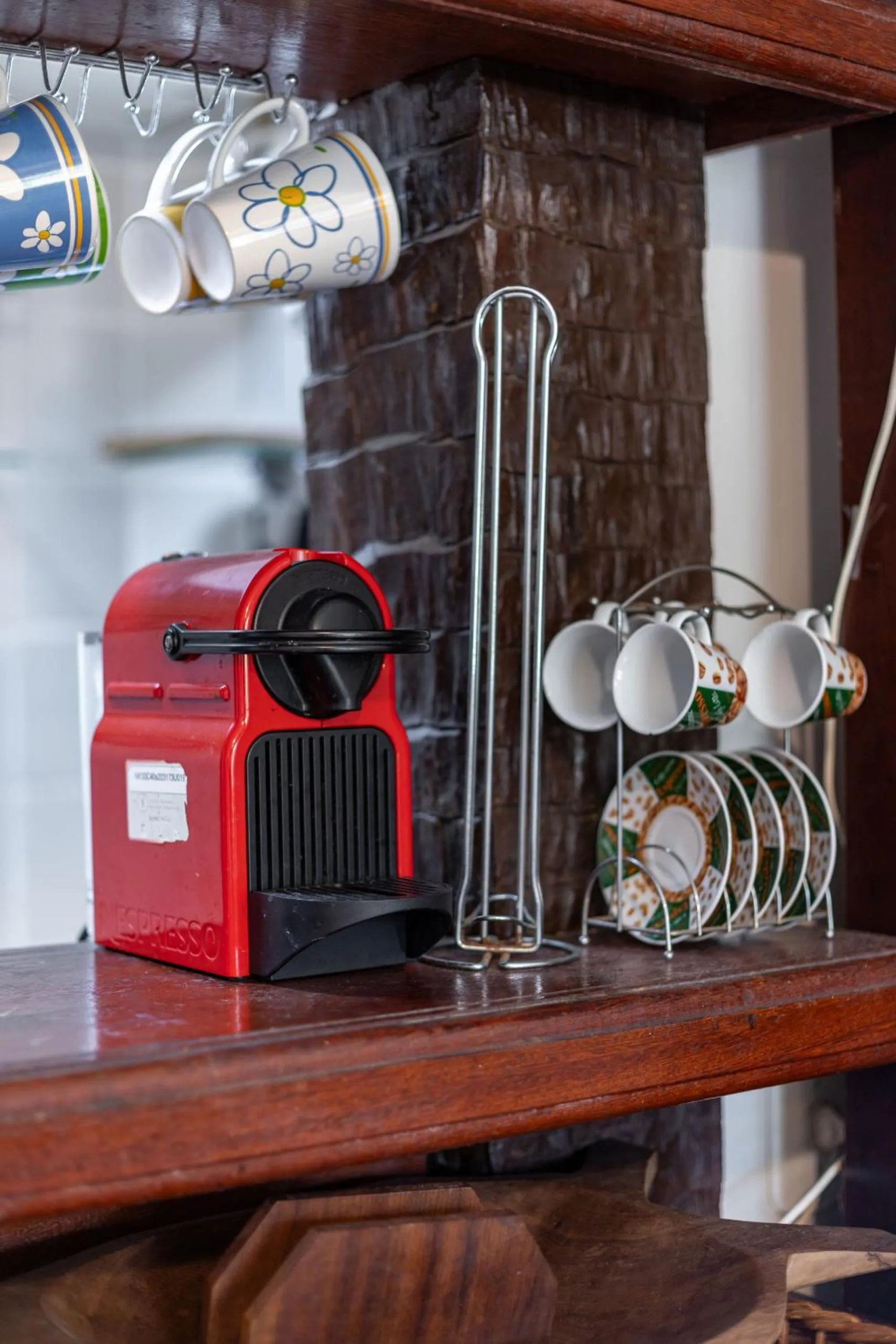 Kitchen or kitchenette in Apart Hotel Pet Friendly em Búzios