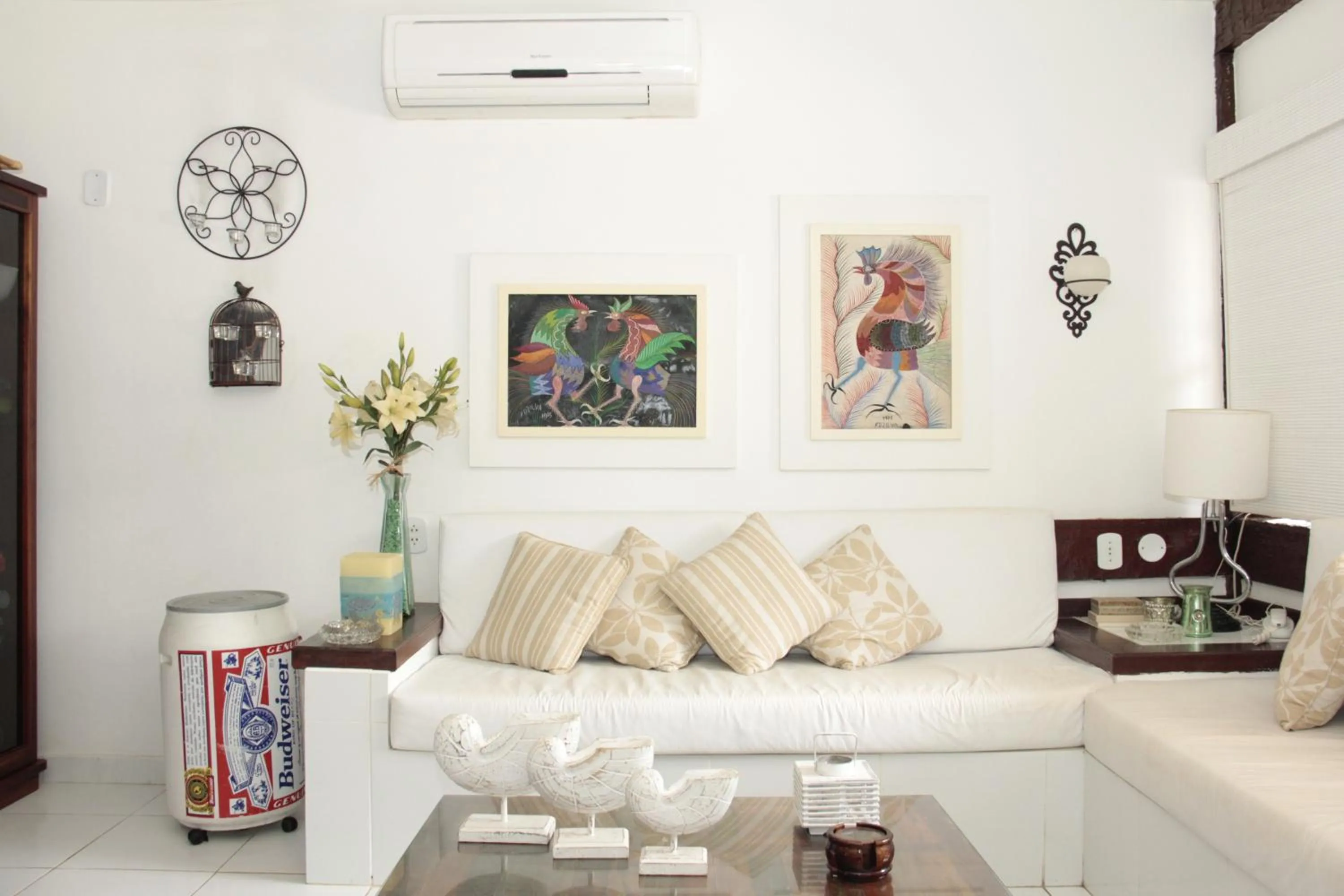 Communal lounge/ TV room in Apart Hotel Pet Friendly em Búzios