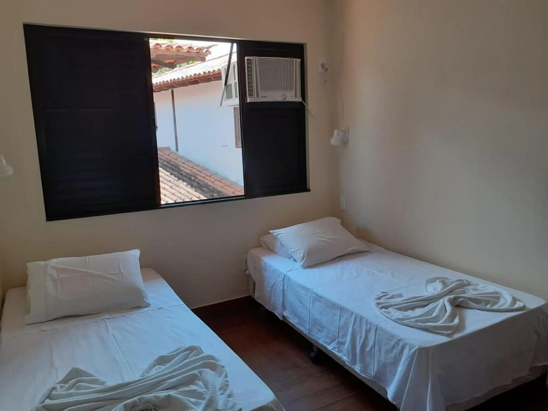 Bedroom, Bed in Apart Hotel Pet Friendly em Búzios