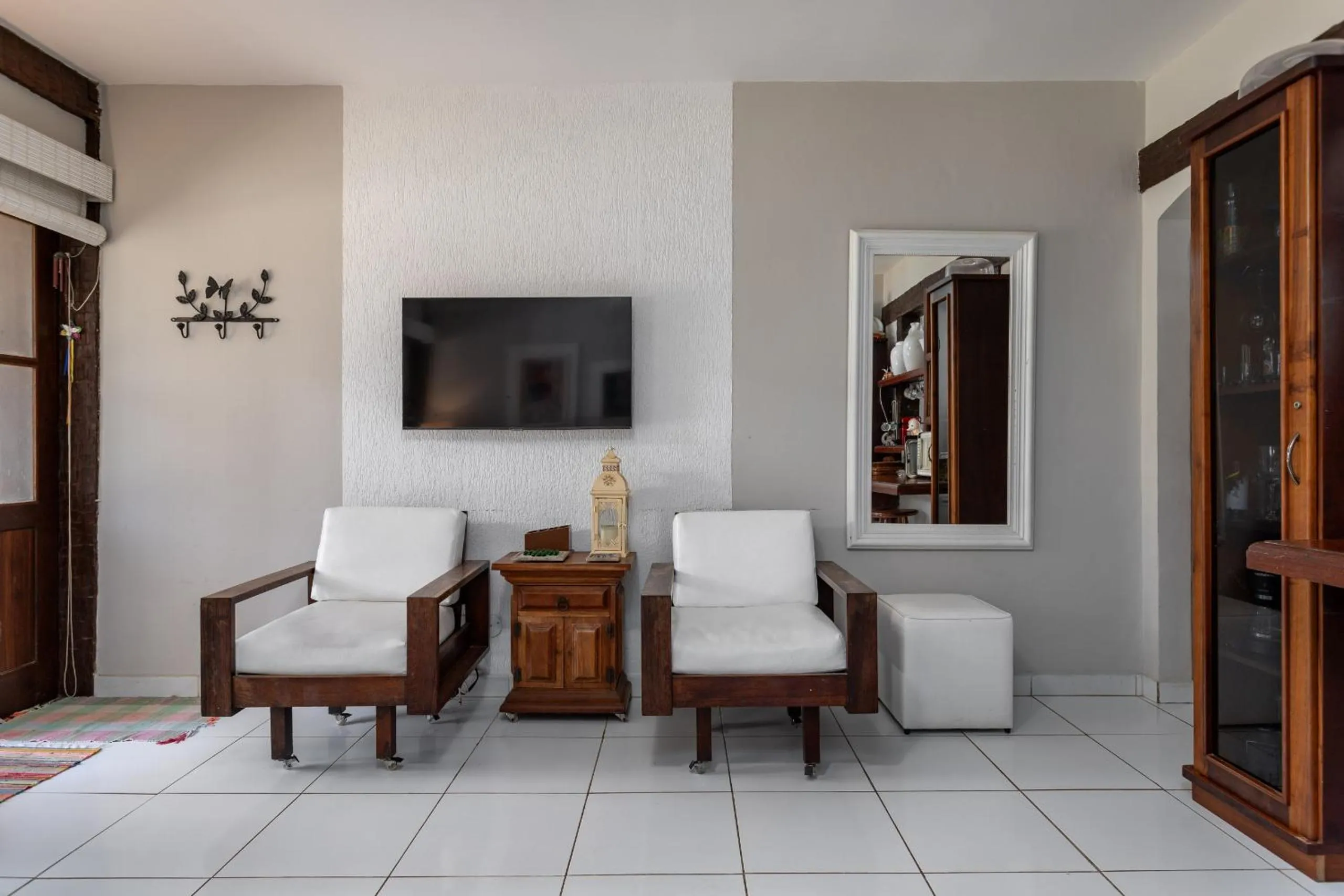 Communal lounge/ TV room in Apart Hotel Pet Friendly em Búzios