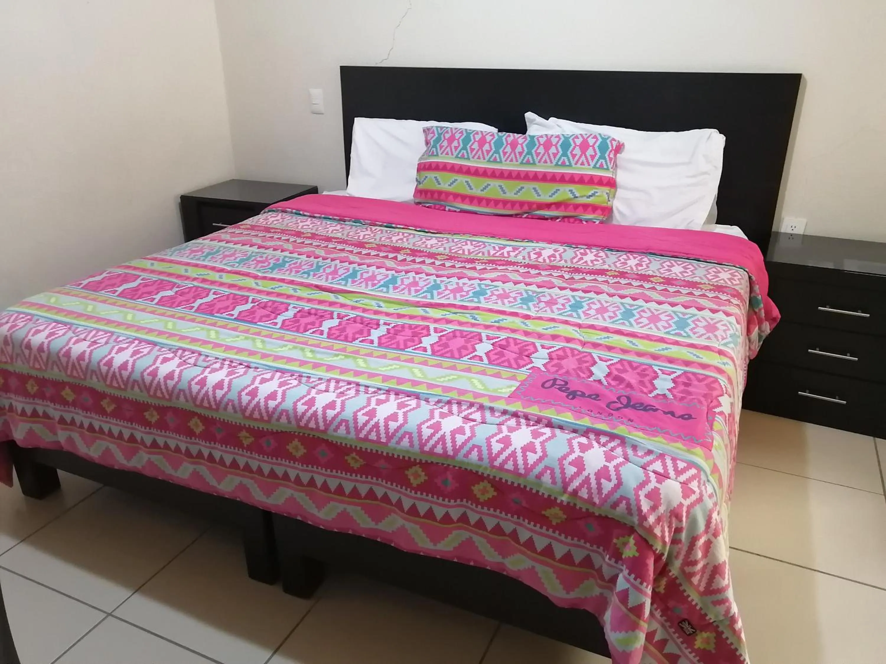 Bed in Hotel Peña Real