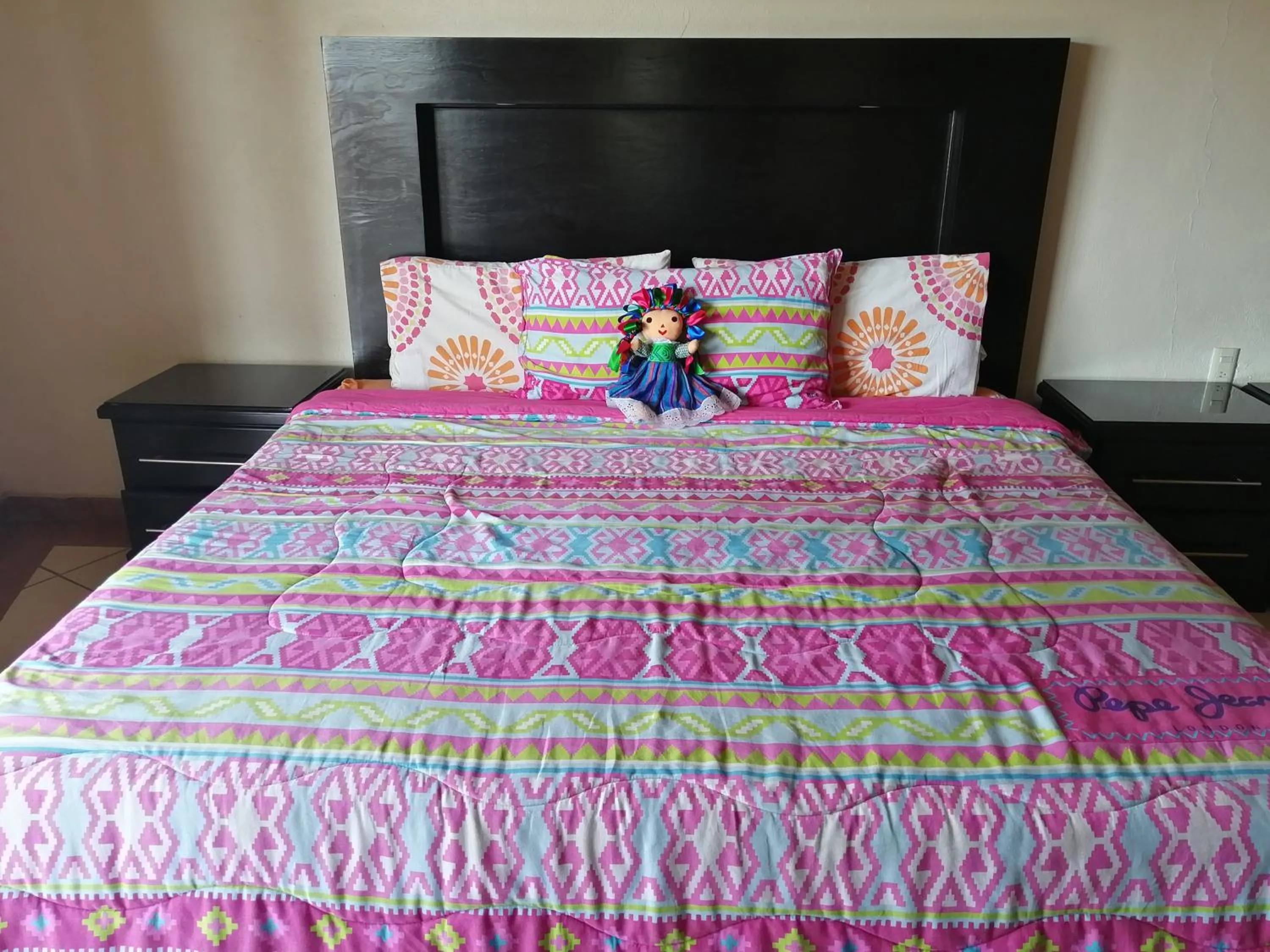 Bed in Hotel Peña Real