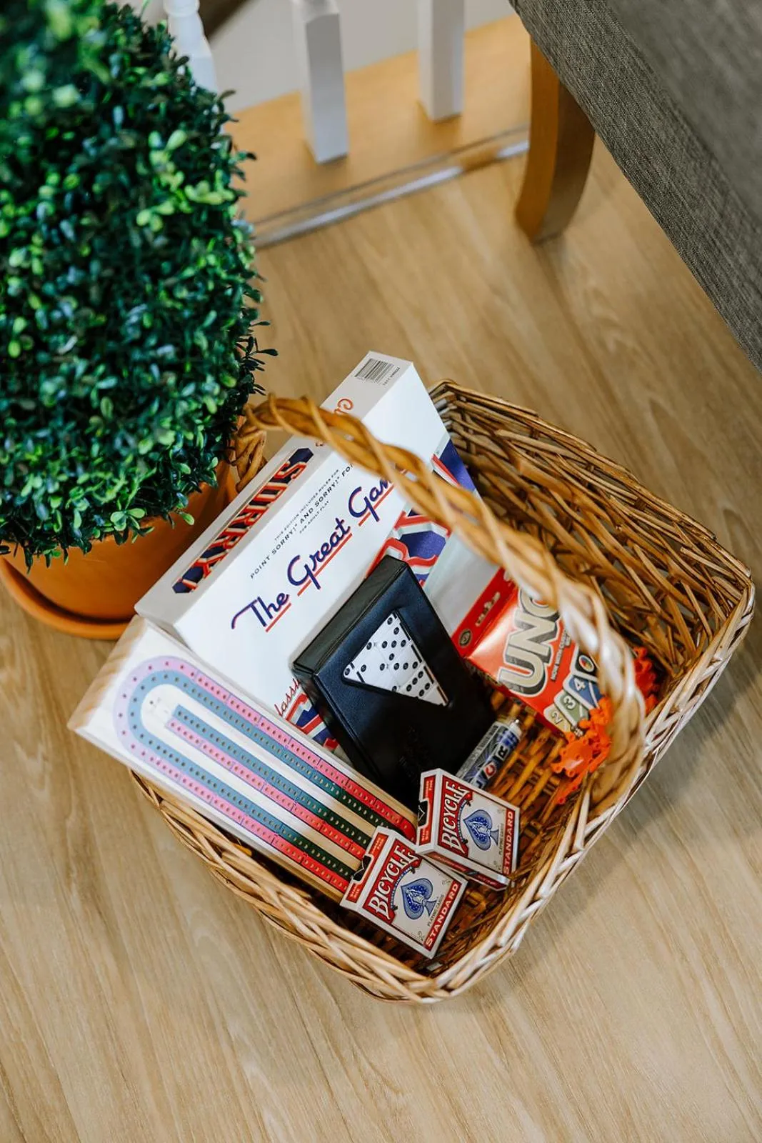 Game Room in The Rochester Inn