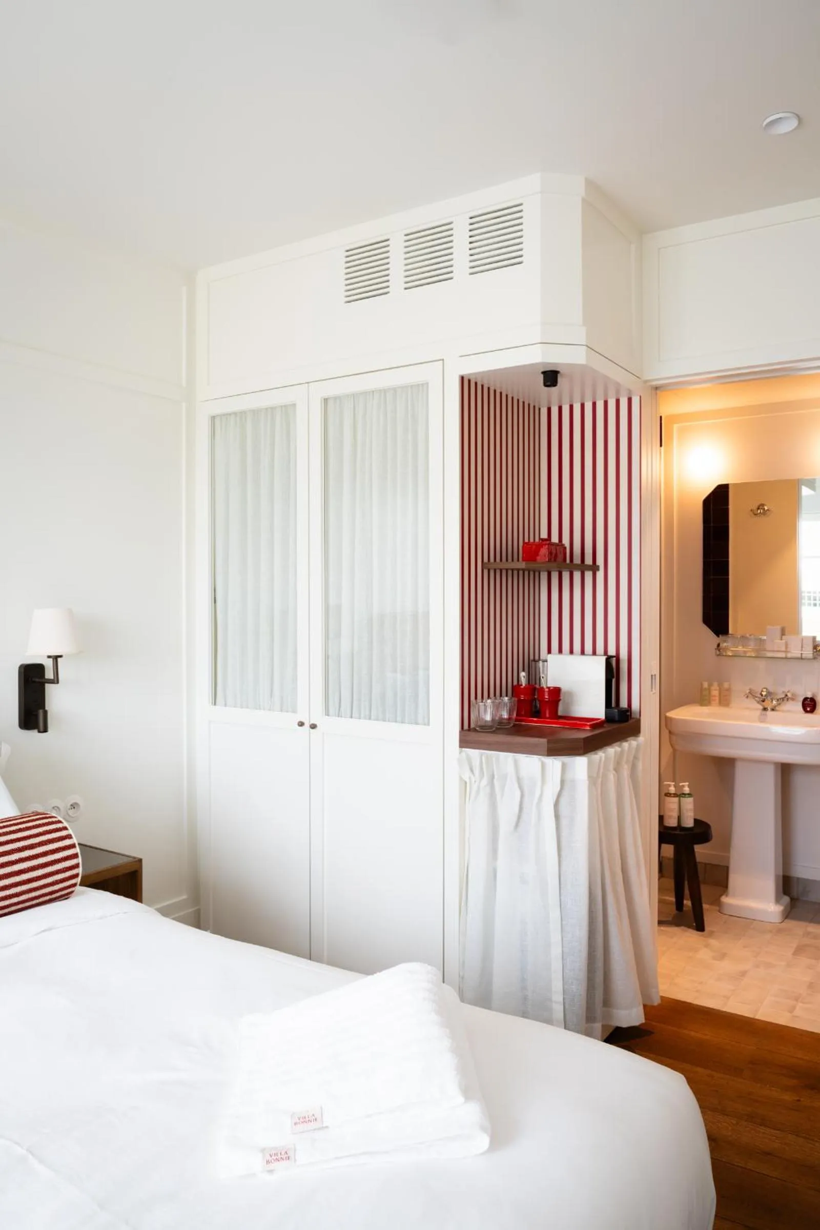 Bed in Hotel Villa Bonnie