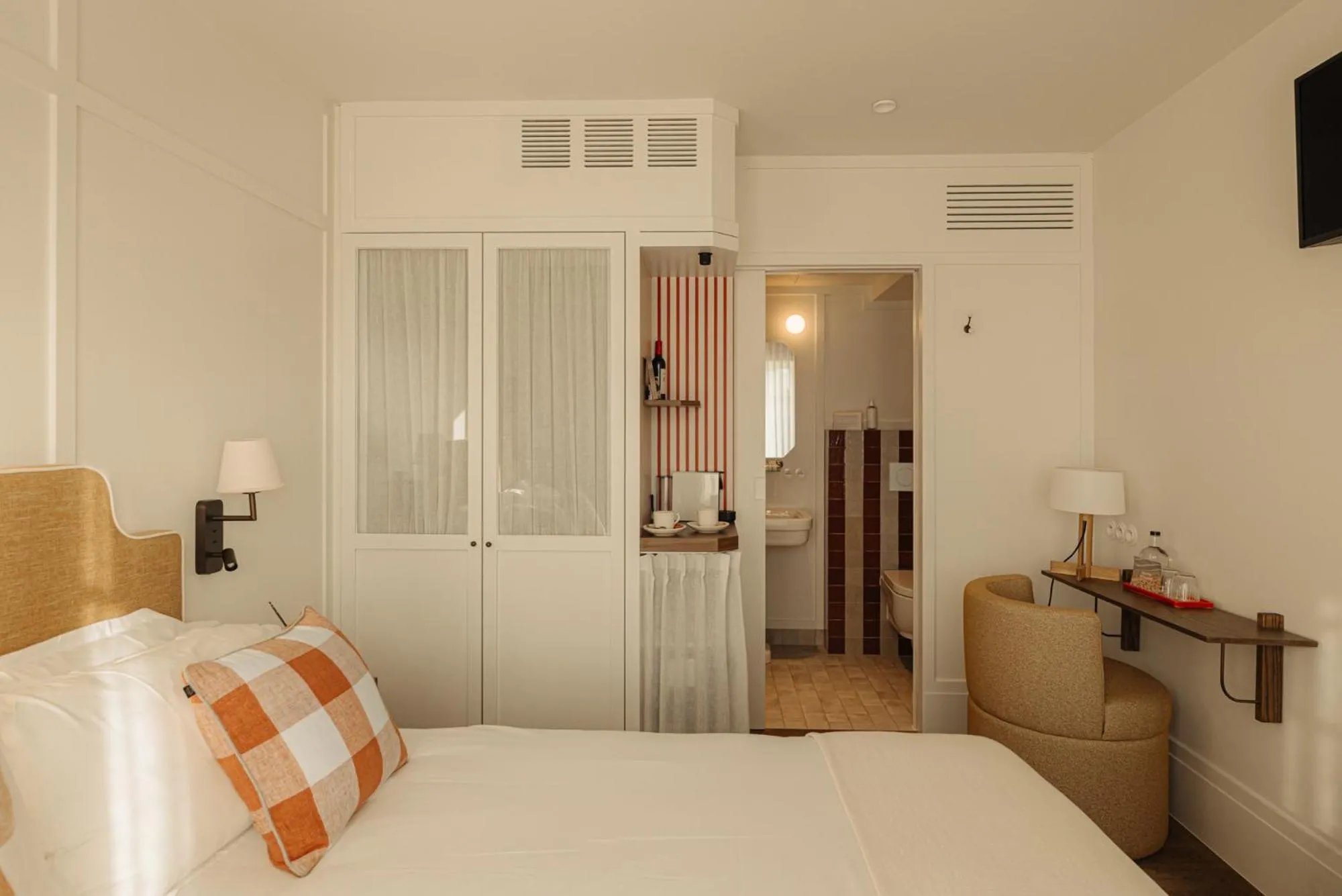 Bed in Hotel Villa Bonnie