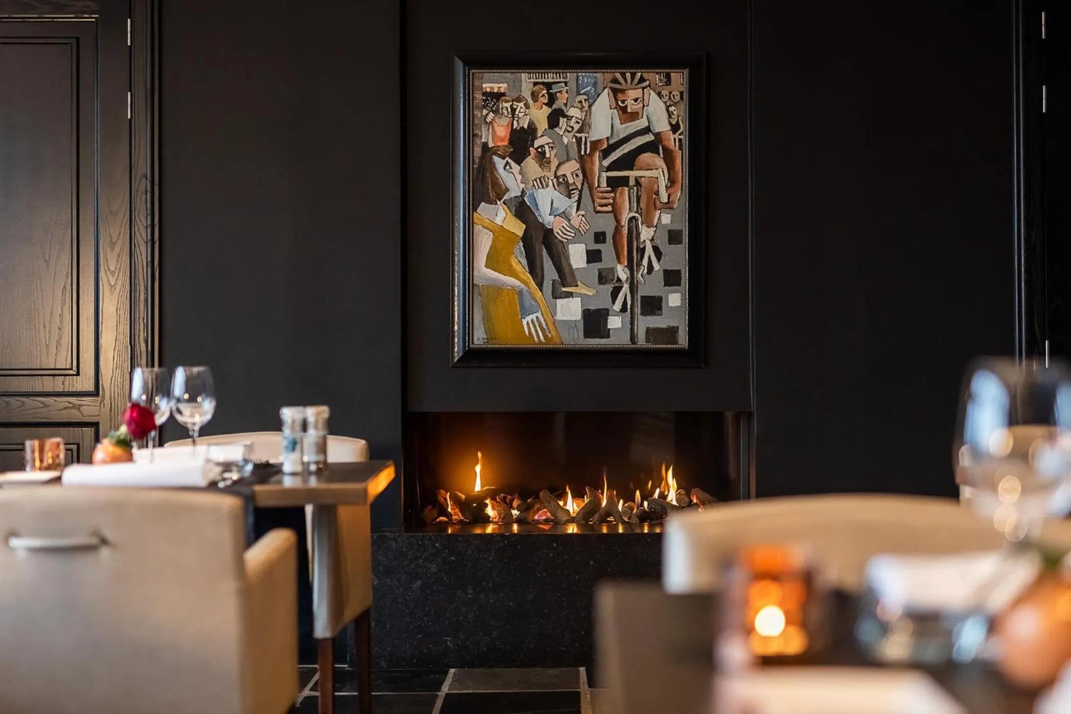 Restaurant/places to eat in Hotel Malpertuus