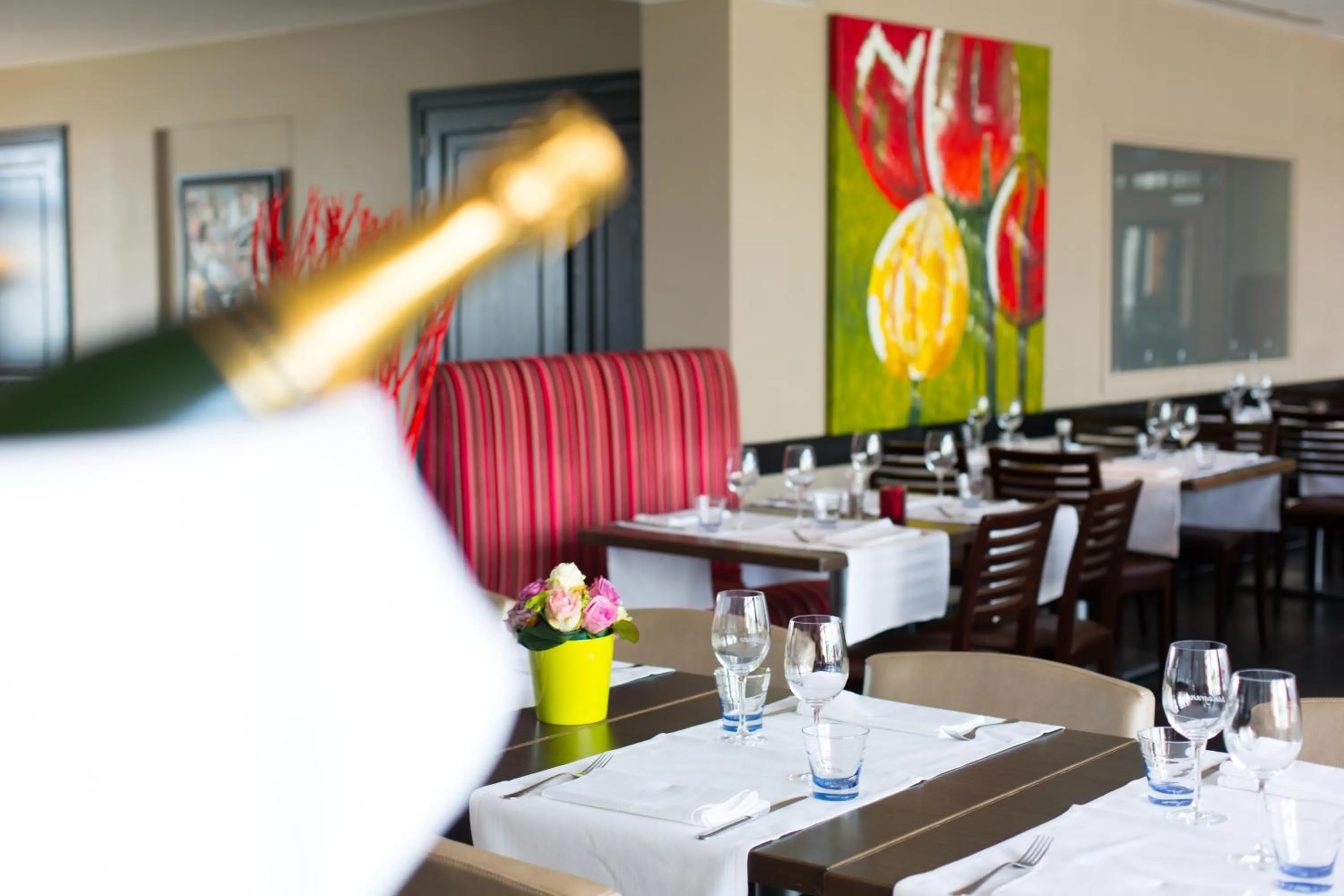 Restaurant/places to eat in Hotel Malpertuus