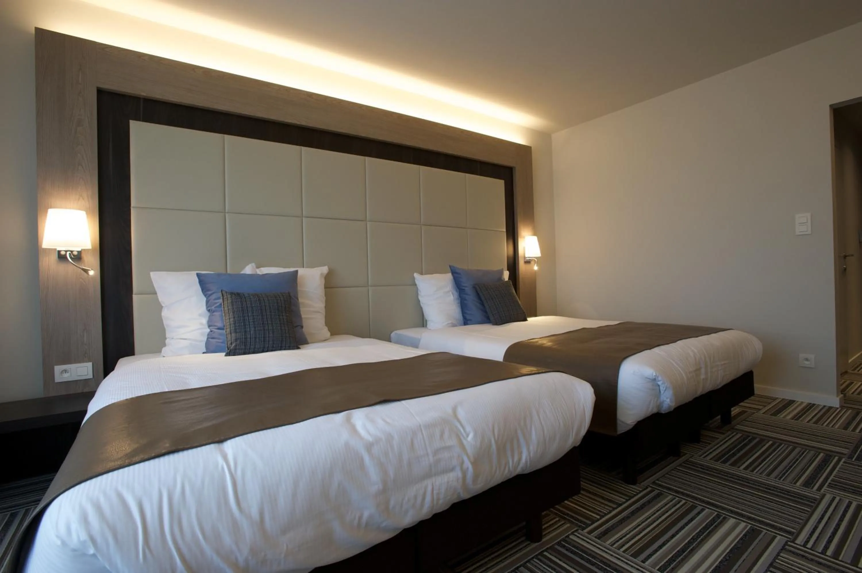 Bed in Hotel Malpertuus