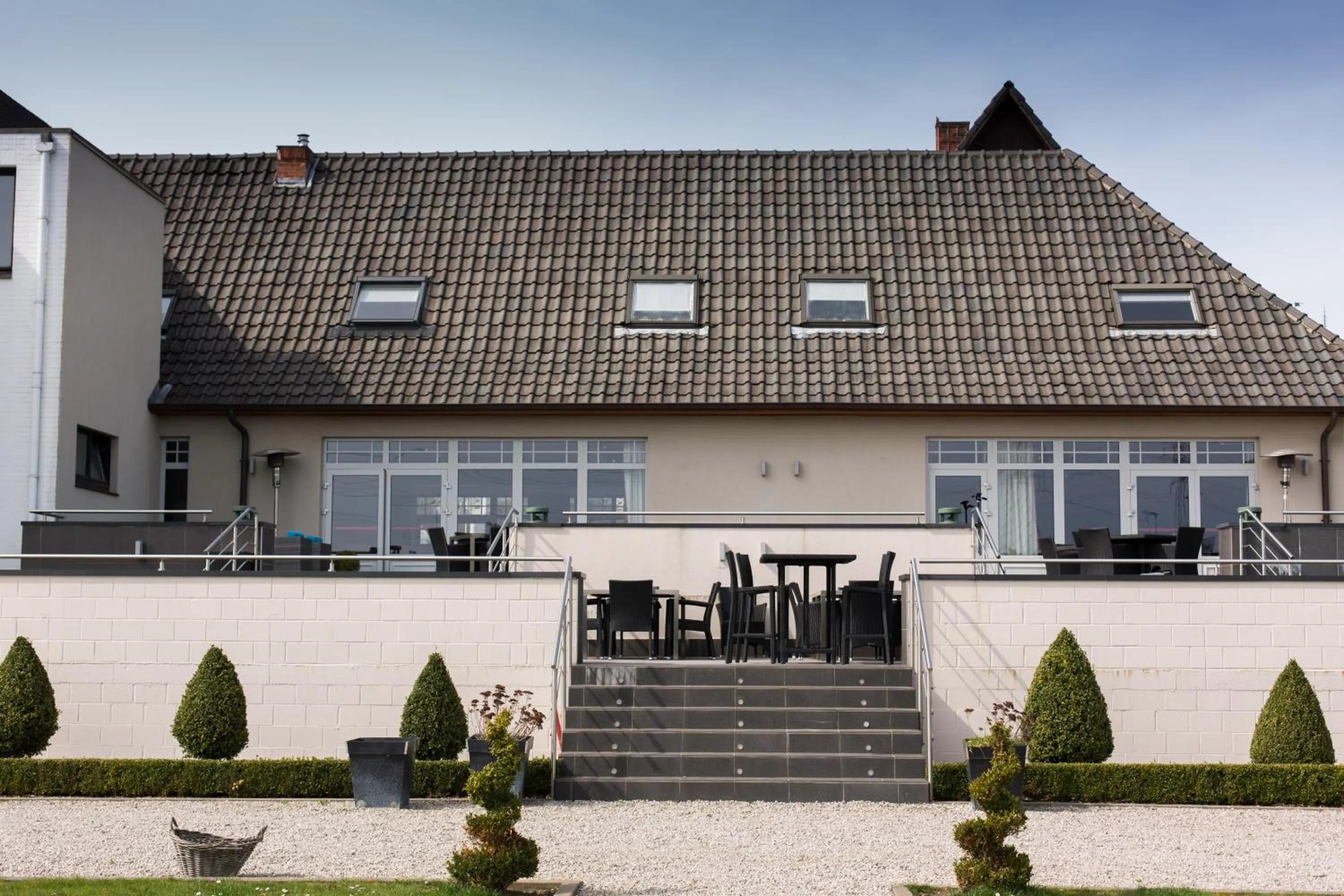 Garden in Hotel Malpertuus