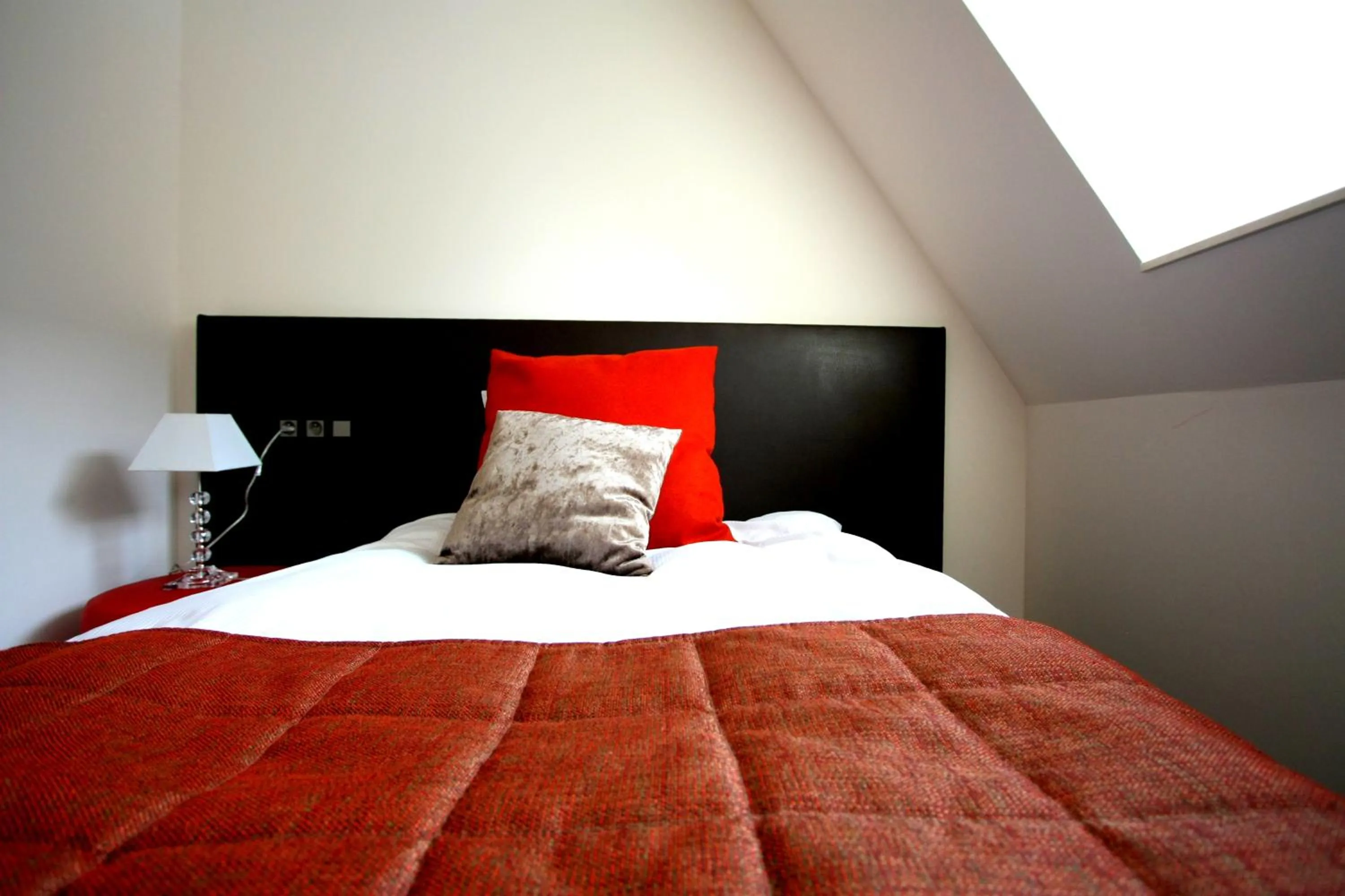 Decorative detail, Bed in Hotel Malpertuus