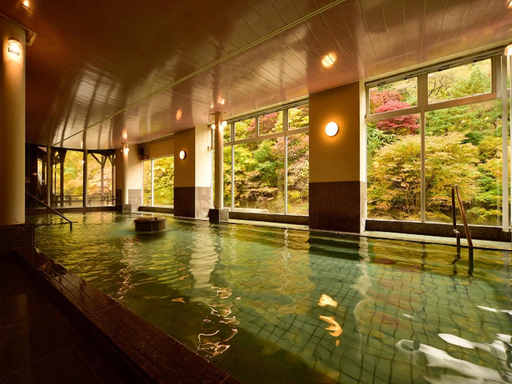 Hot Spring Bath in Yuze Hotel
