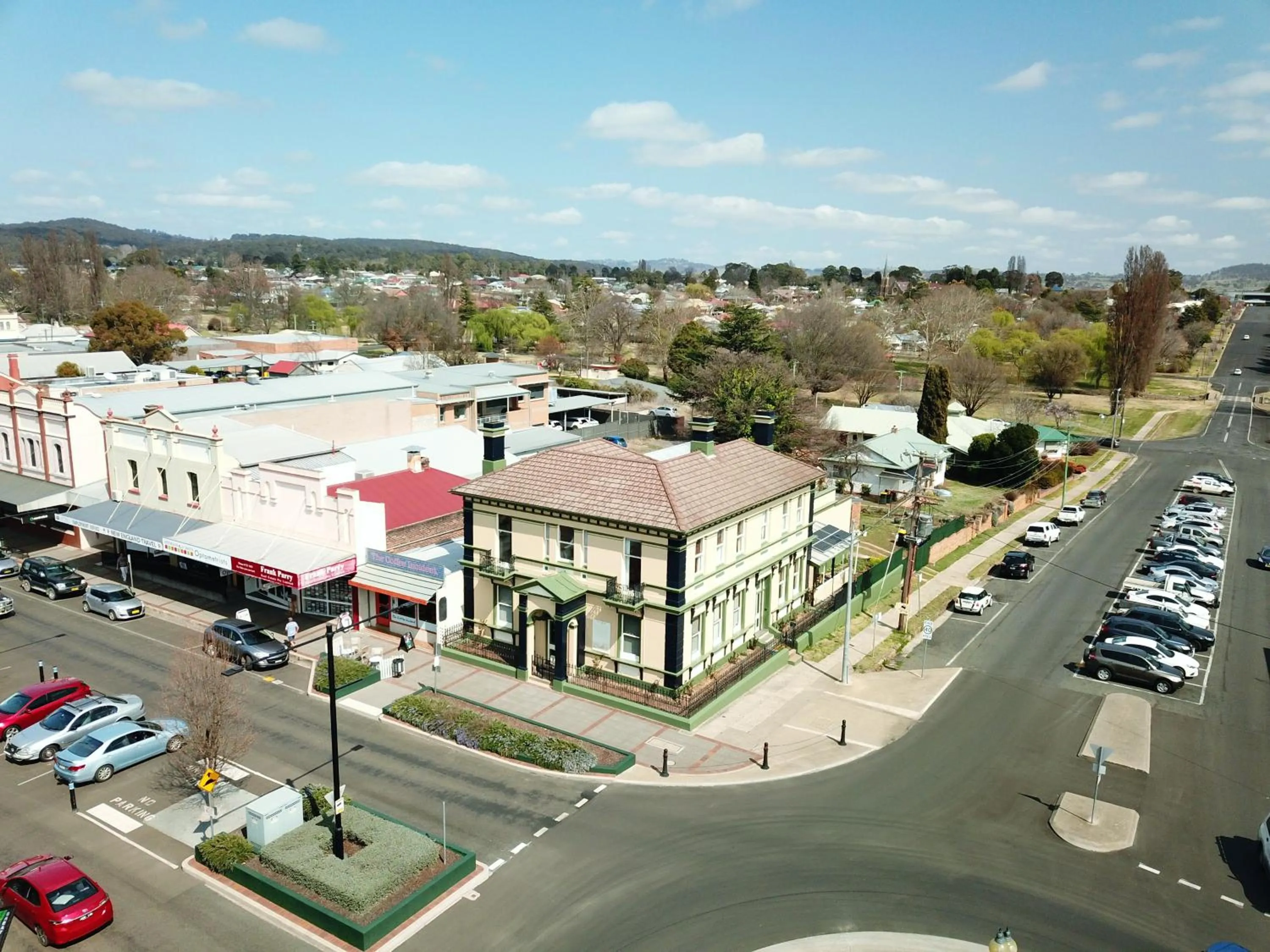 Bird's eye view in The Bank Guesthouse Glen Innes